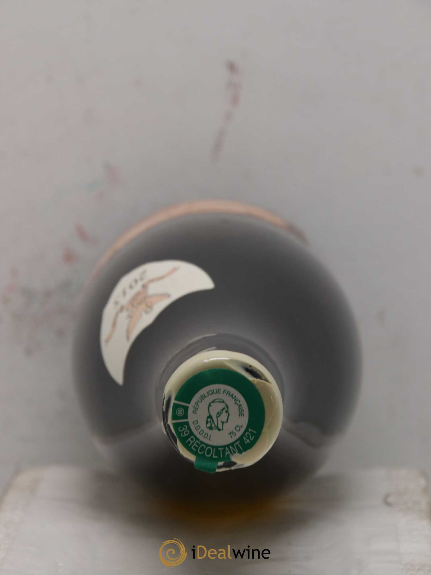 Arbois-Pupillin Chardonnay (cire blanche) Overnoy-Houillon (Domaine) 2015 - Lot de 1 bouteille - 1