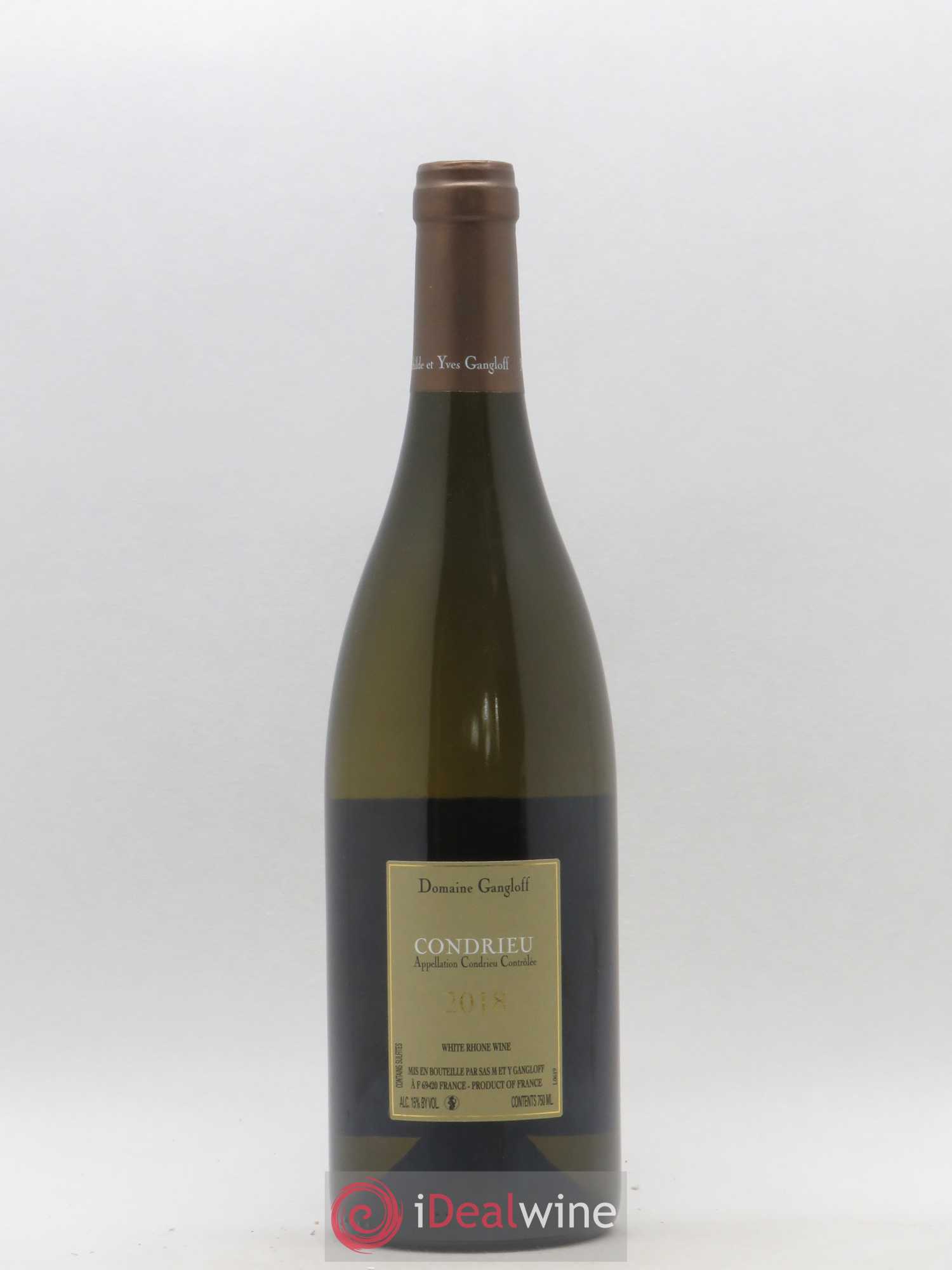 Condrieu Domaine Gangloff (Domaine) 2018 - Lot de 1 bouteille - 1