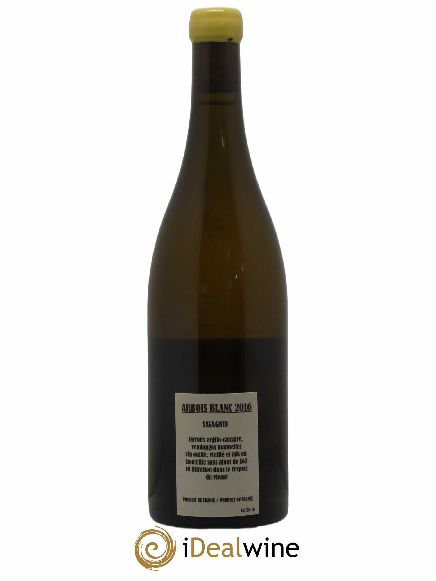 Arbois-Pupillin Savagnin Adeline Houillon & Renaud Bruyère 2016 - Lot de 1 bouteille - 1