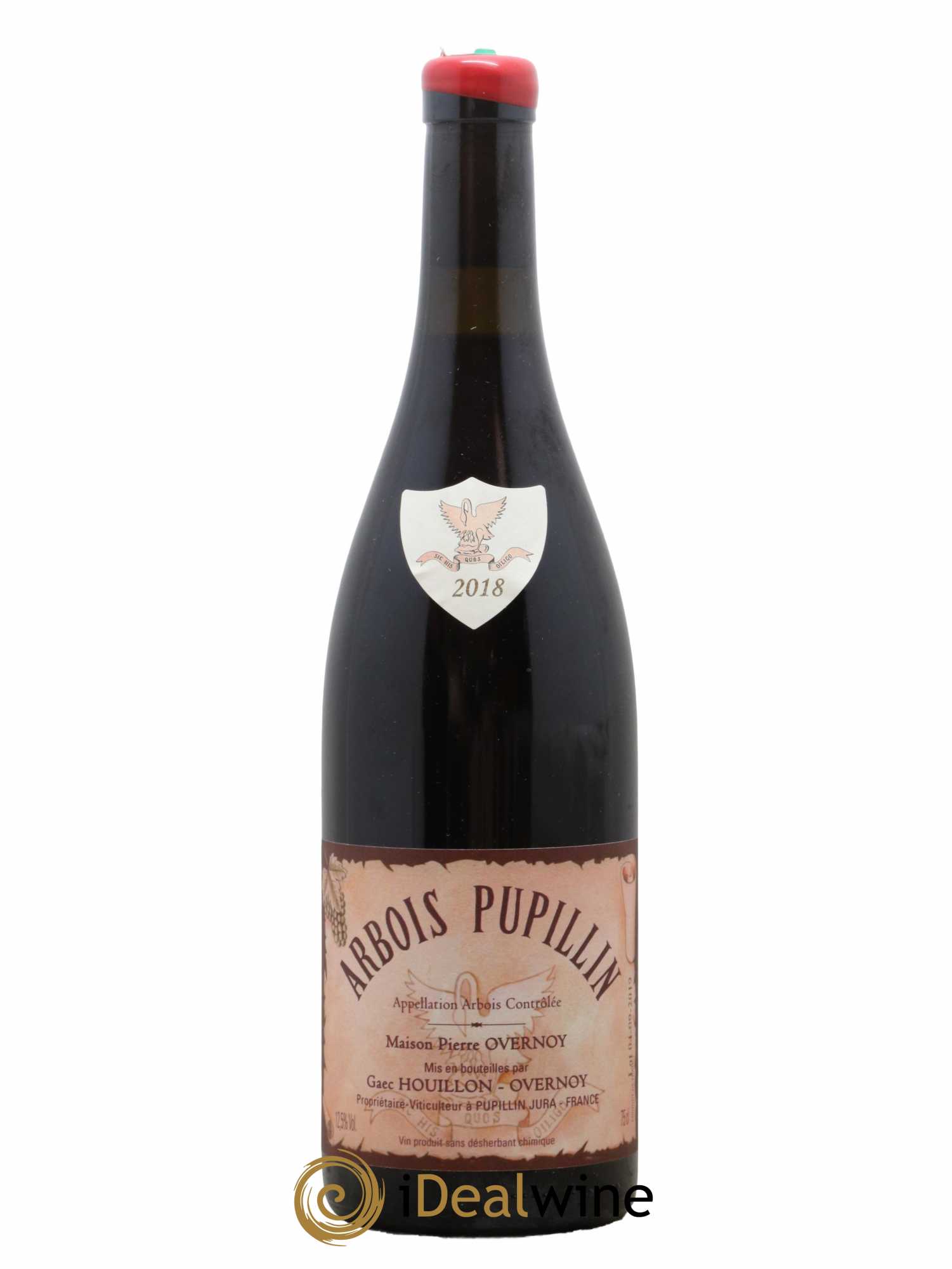 Arbois-Pupillin Poulsard (cire rouge) Overnoy-Houillon (Domaine) 2018 - Lot de 1 bouteille - 0