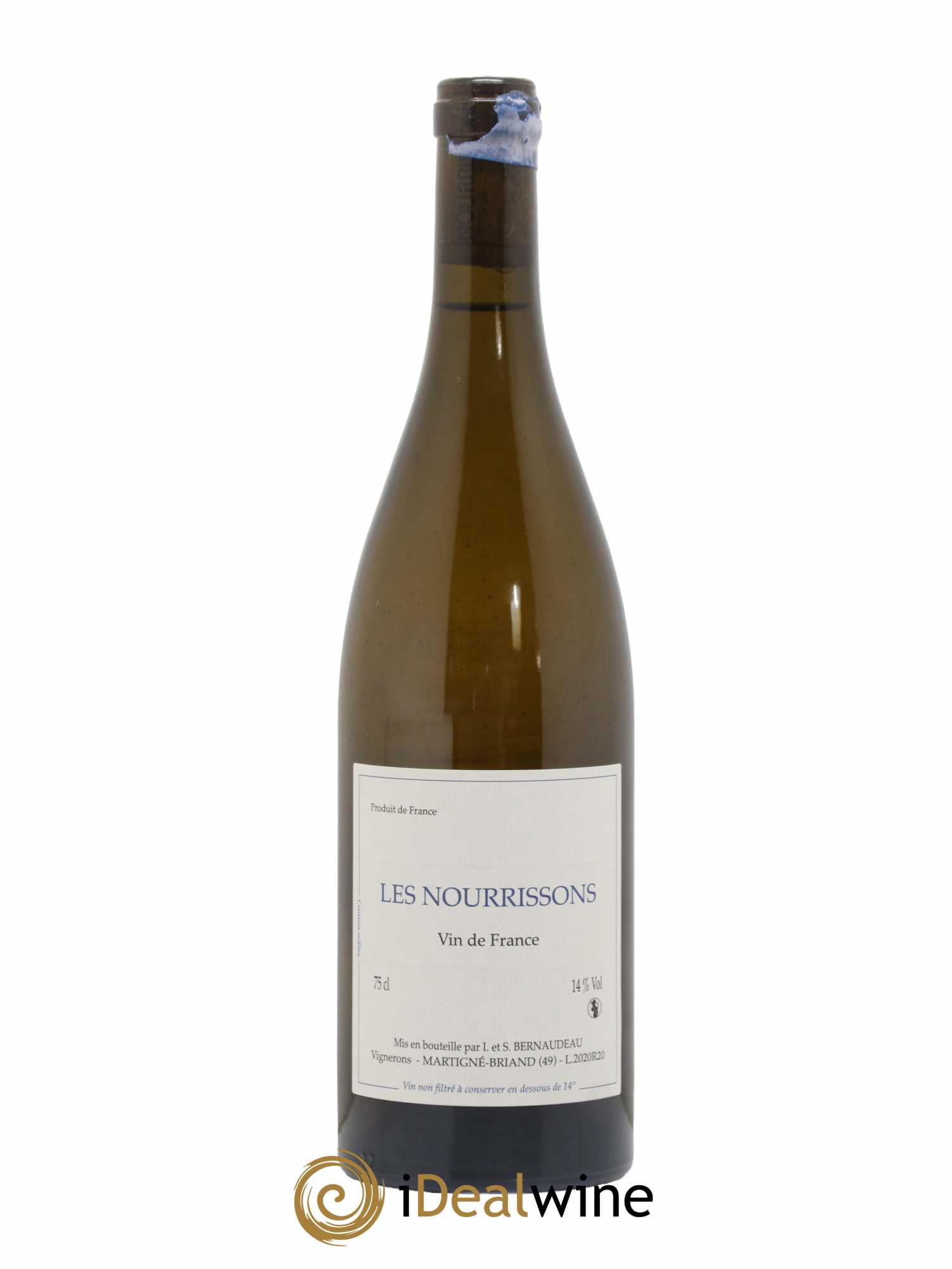 Vin de France Les Nourrissons Stéphane Bernaudeau 2020 - Lot de 1 bouteille - 0