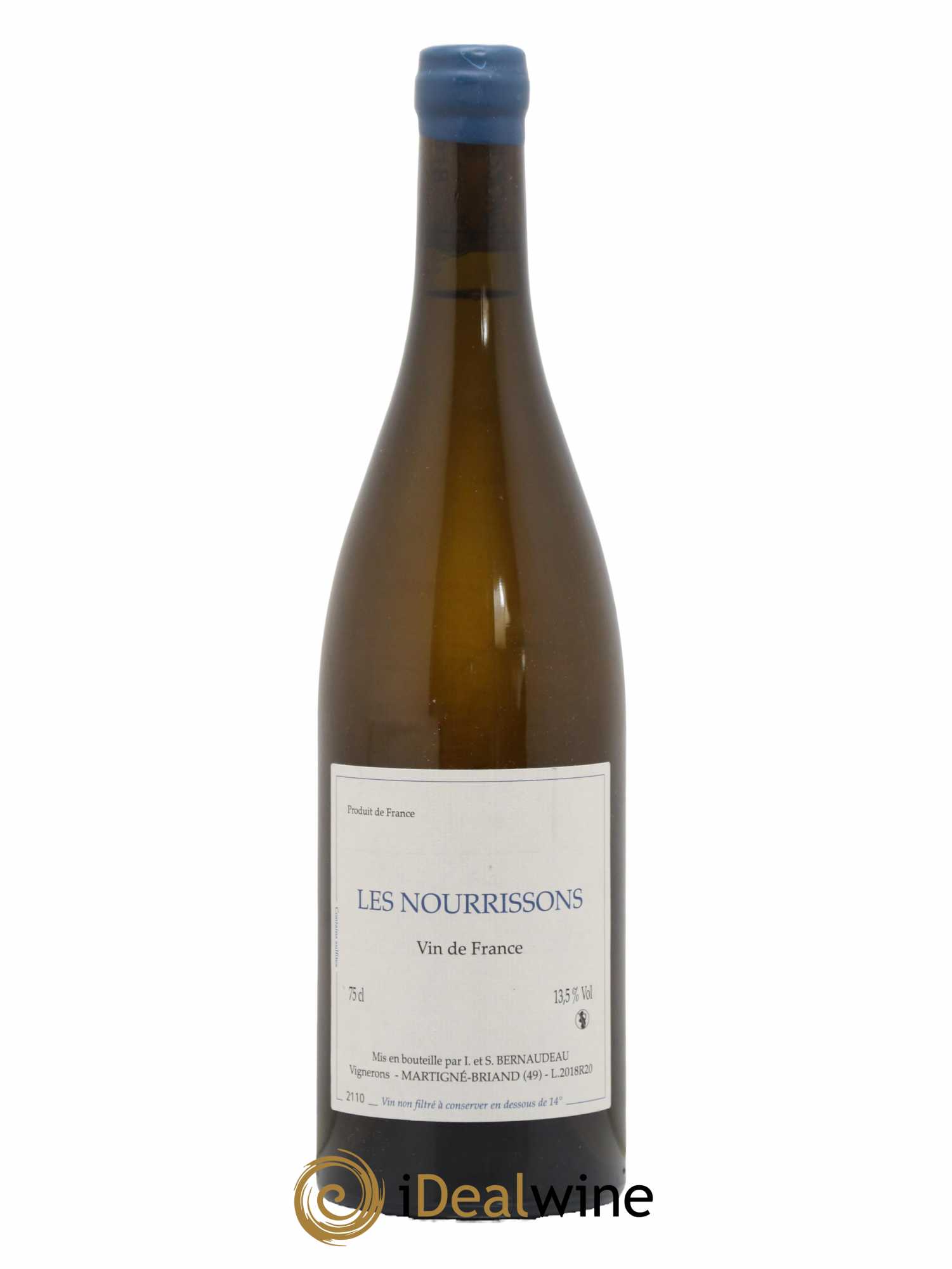 Vin de France Les Nourrissons Stéphane Bernaudeau 2018 - Lot de 1 bouteille - 0