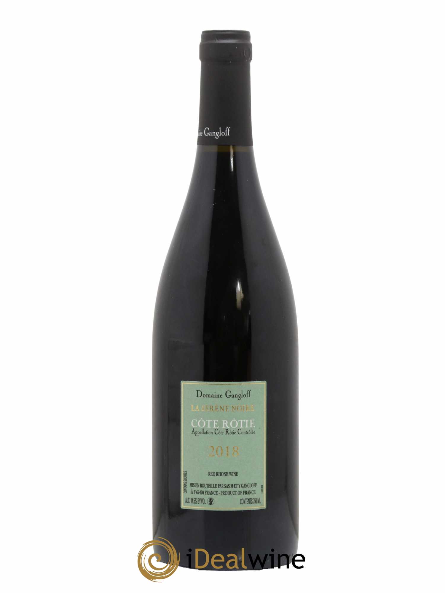 Côte-Rôtie La Sereine Noire Gangloff (Domaine) 2018 - Lot de 1 bouteille - 1