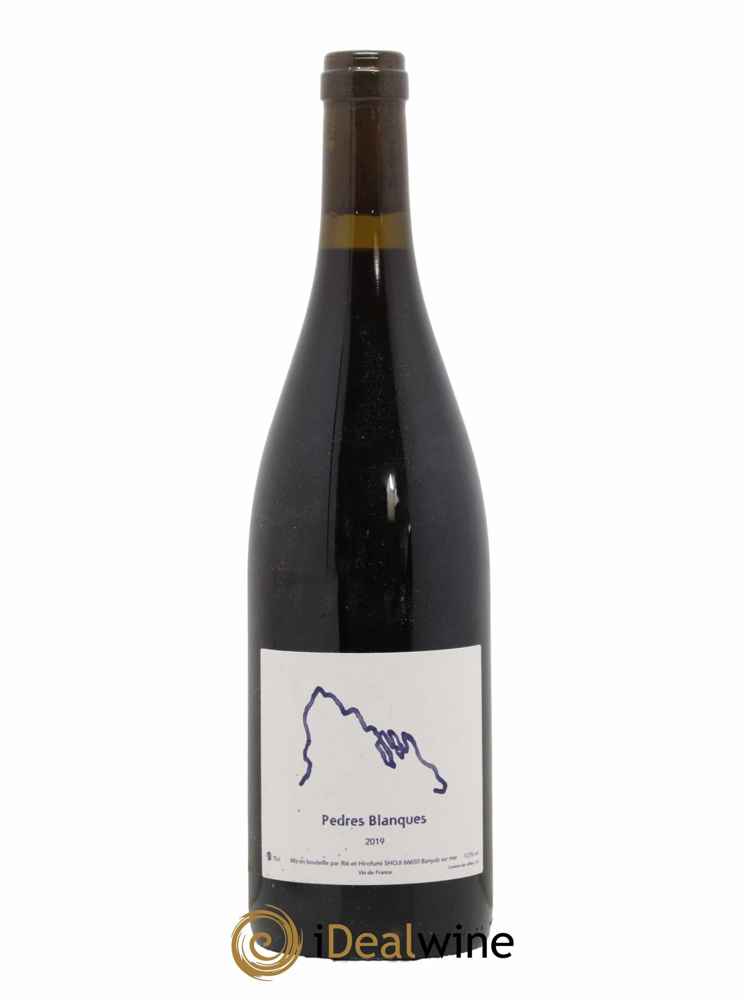 Vin de France Pedres Blanques Rié et Hirofumi Shoji 2019 - Lot de 1 bouteille - 0