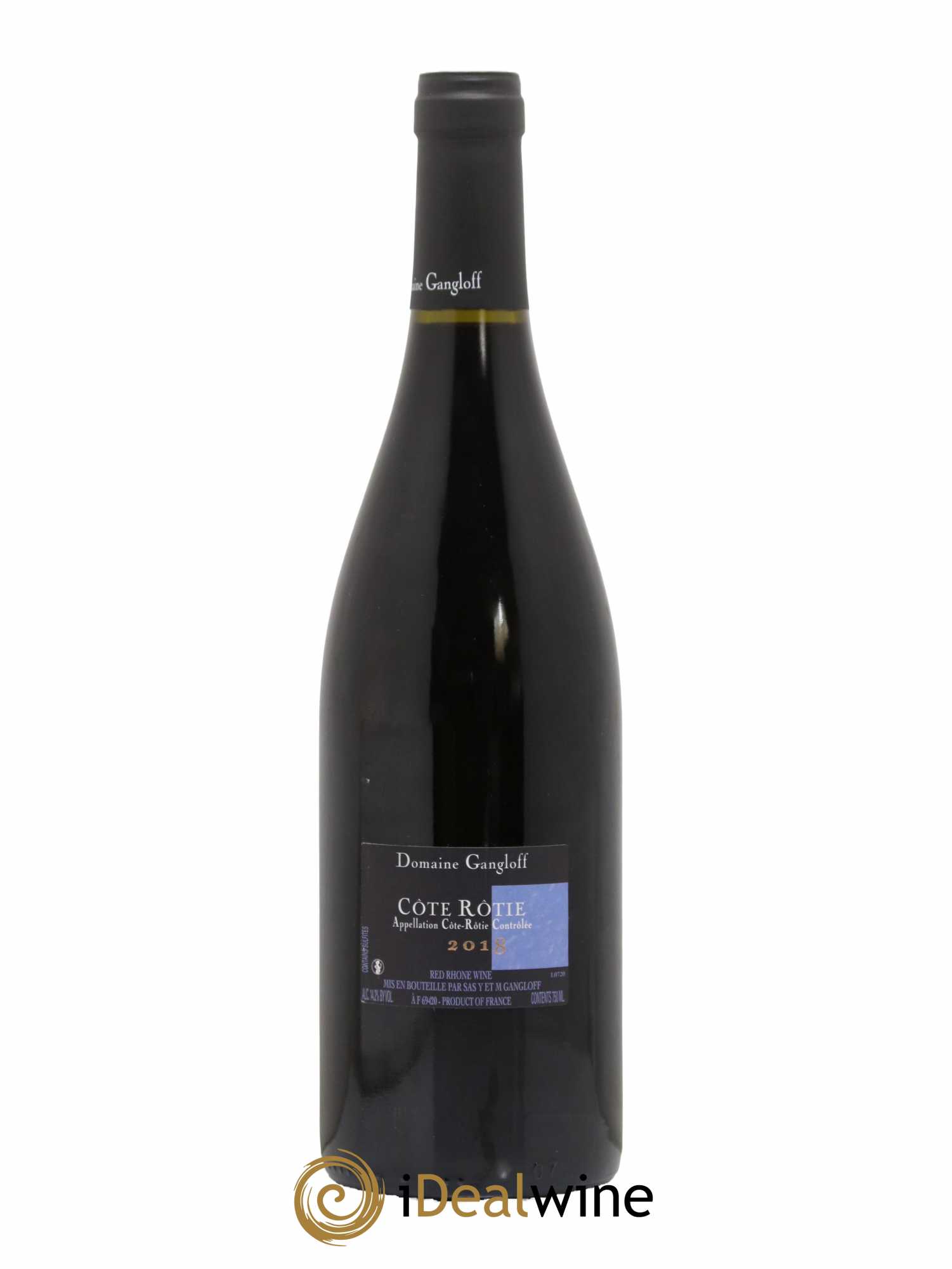 Côte-Rôtie La Barbarine Gangloff (Domaine) 2018 - Lot de 1 bouteille - 1