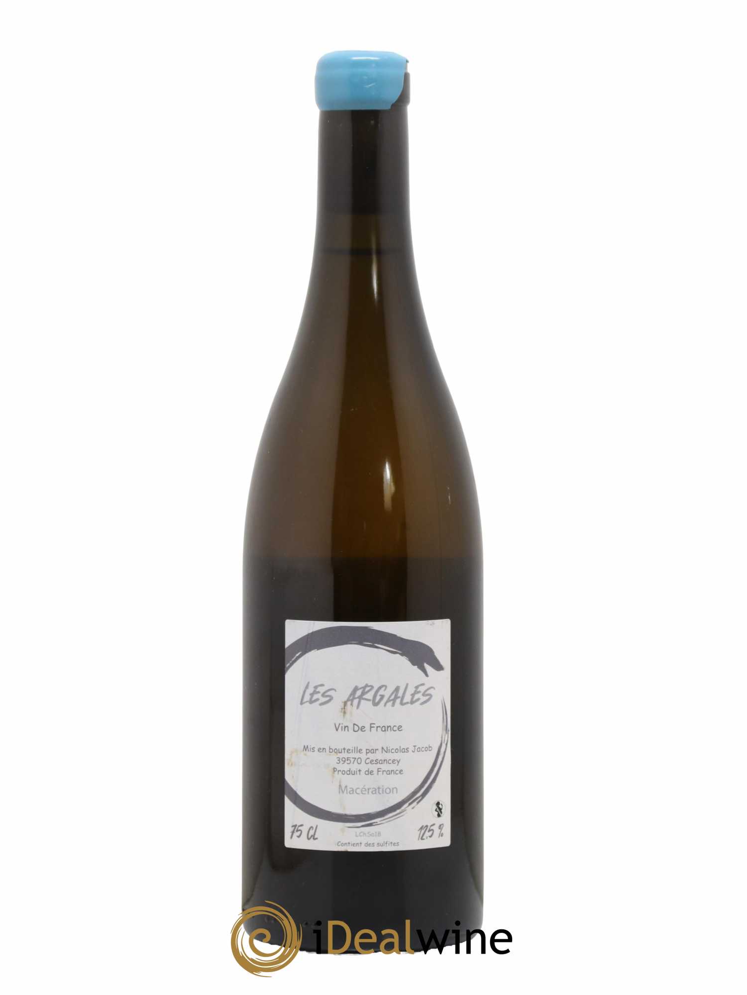 Vin de France Les Argales Nicolas Jacob 2018 - Lot de 1 bouteille - 1