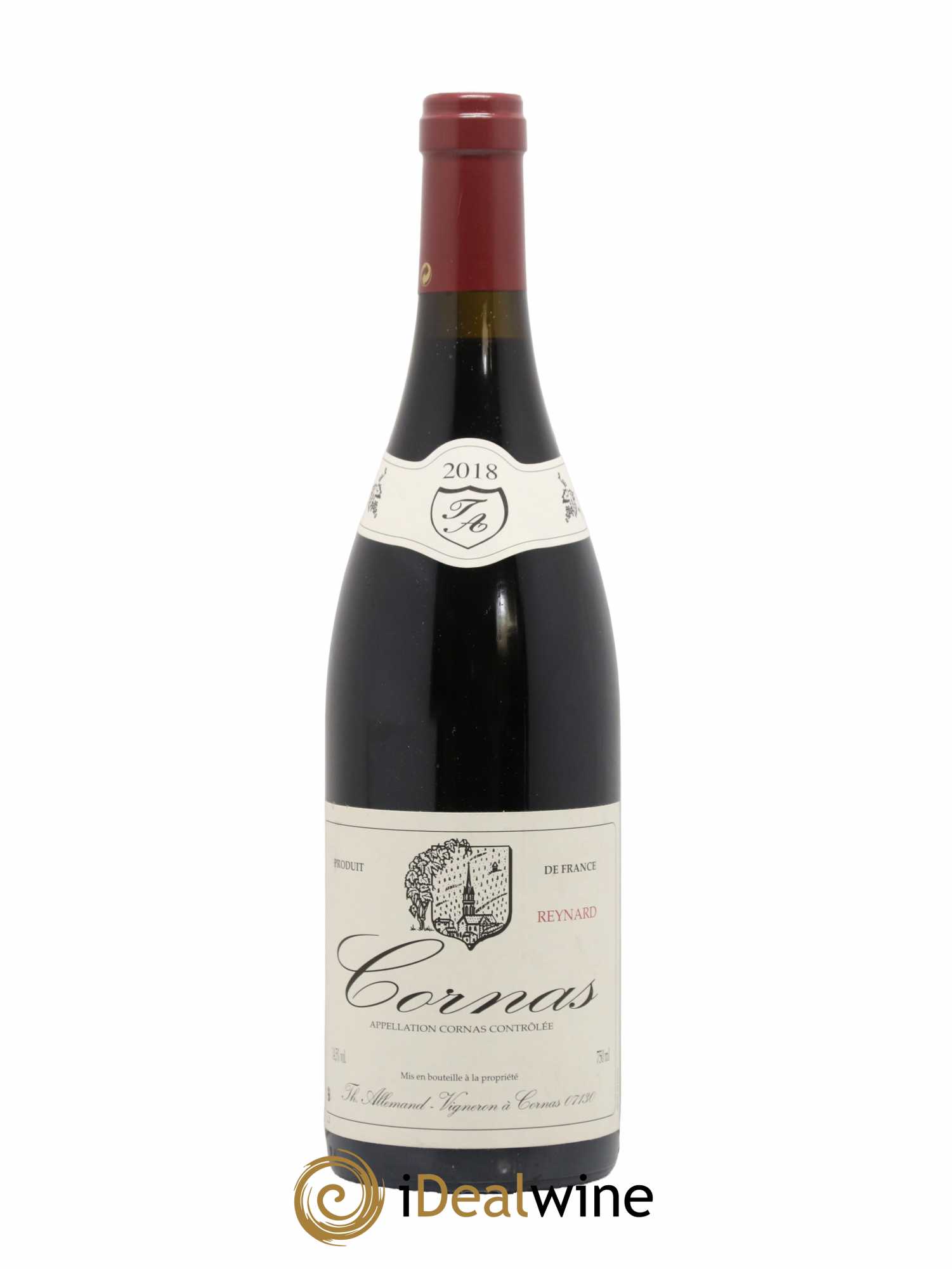 Cornas Reynard Thierry Allemand 2018 - Lot de 1 bouteille - 0