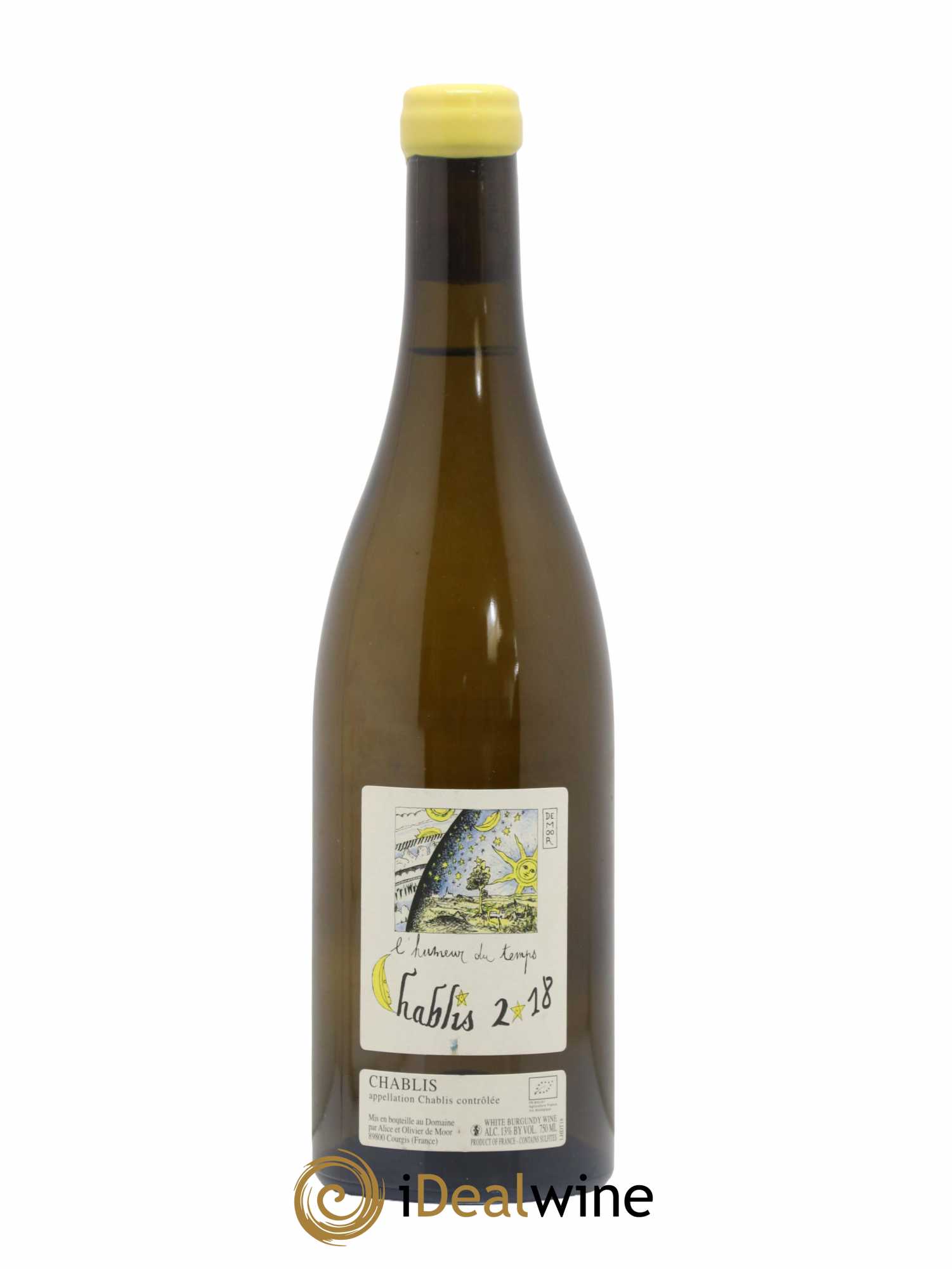 Chablis L'Humeur du Temps Alice et Olivier De Moor 2018 - Lot de 1 bouteille - 0