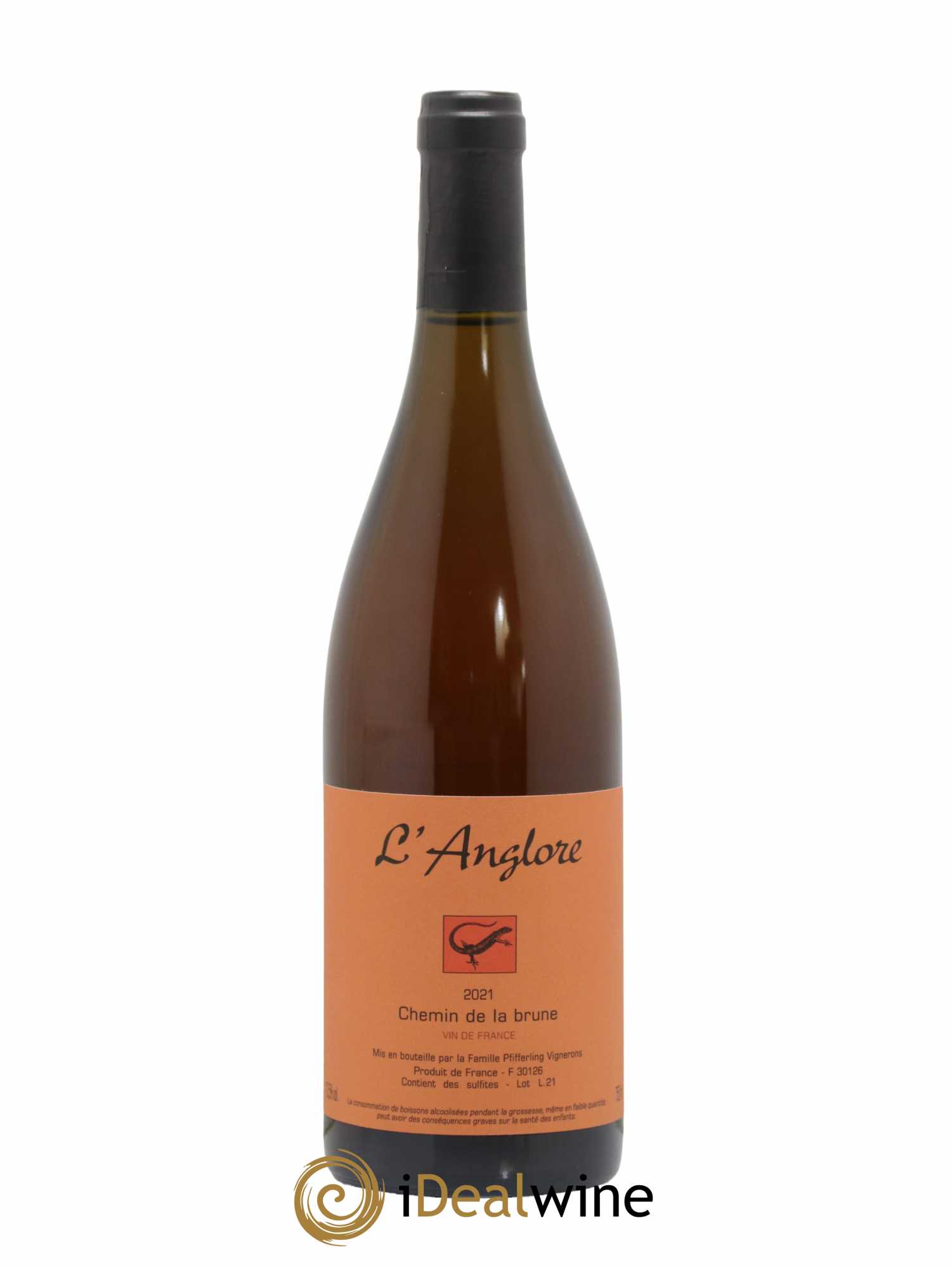 Vin de France Chemin de la brune L'Anglore 2021 - Lot de 1 bouteille - 0