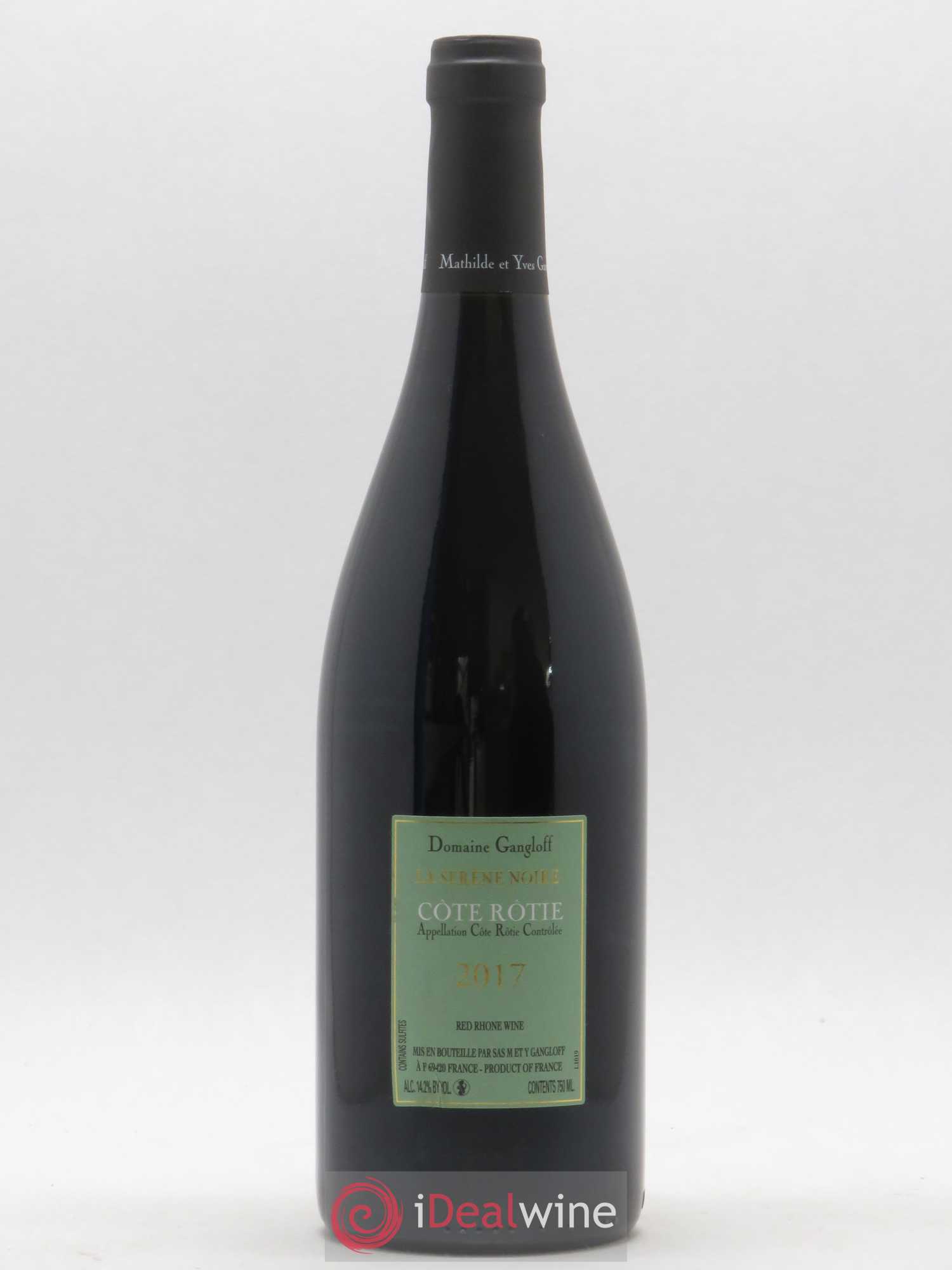 Côte-Rôtie La Sereine Noire Gangloff (Domaine) 2017 - Lot de 1 bouteille - 1