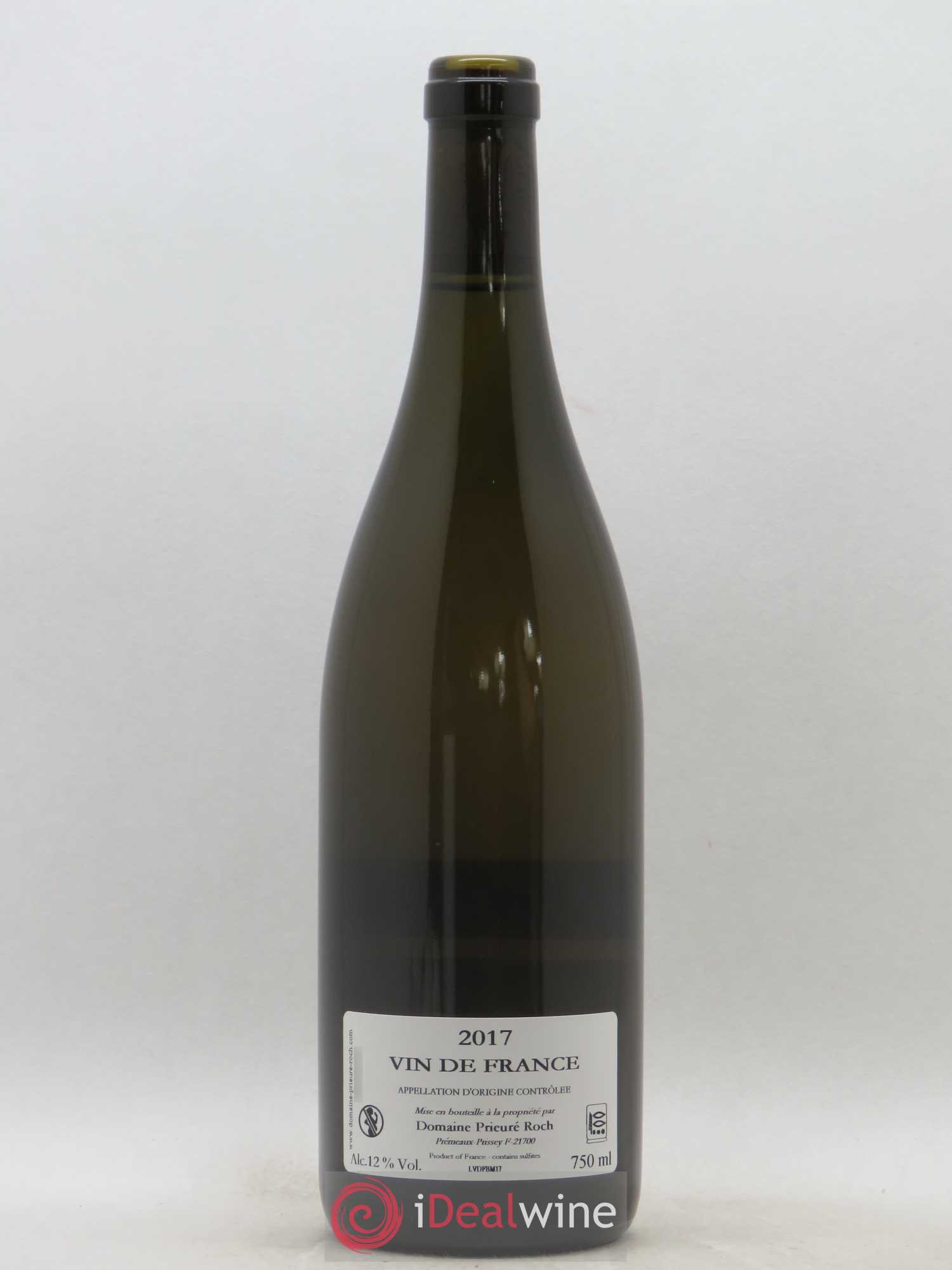 Vin de France Blanc de Macération Prieuré Roch 2017 - Lot de 1 bouteille - 1