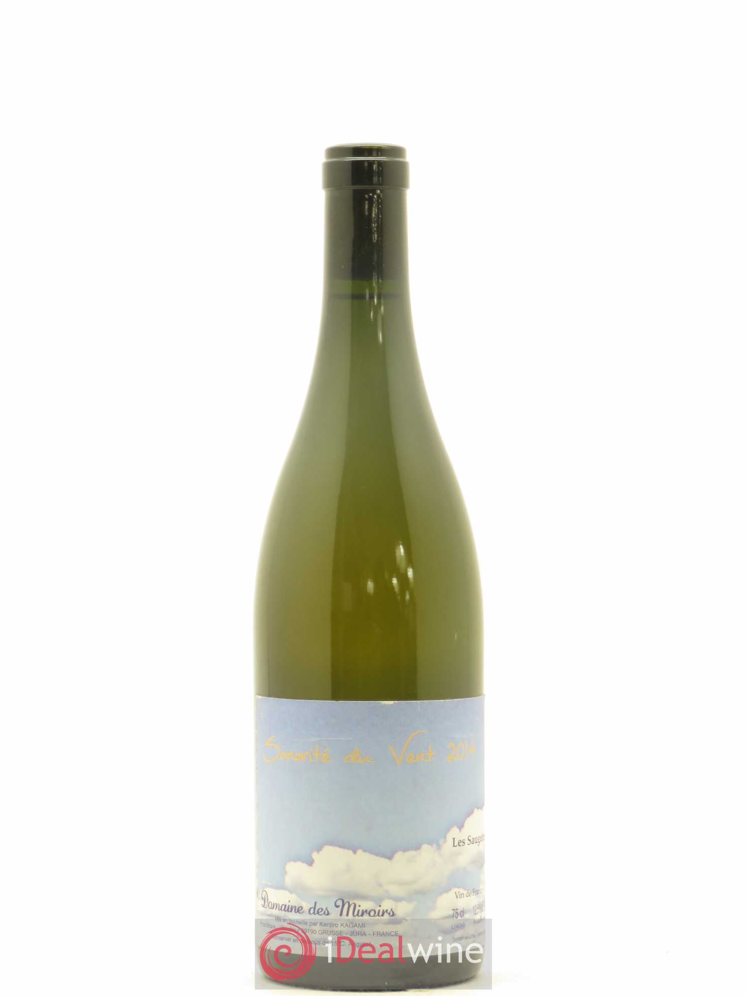 Vin de France Sonorité du vent Les saugettes Kenjiro Kagami - Domaine des Miroirs 2014 - Lot de 1 bouteille - 0