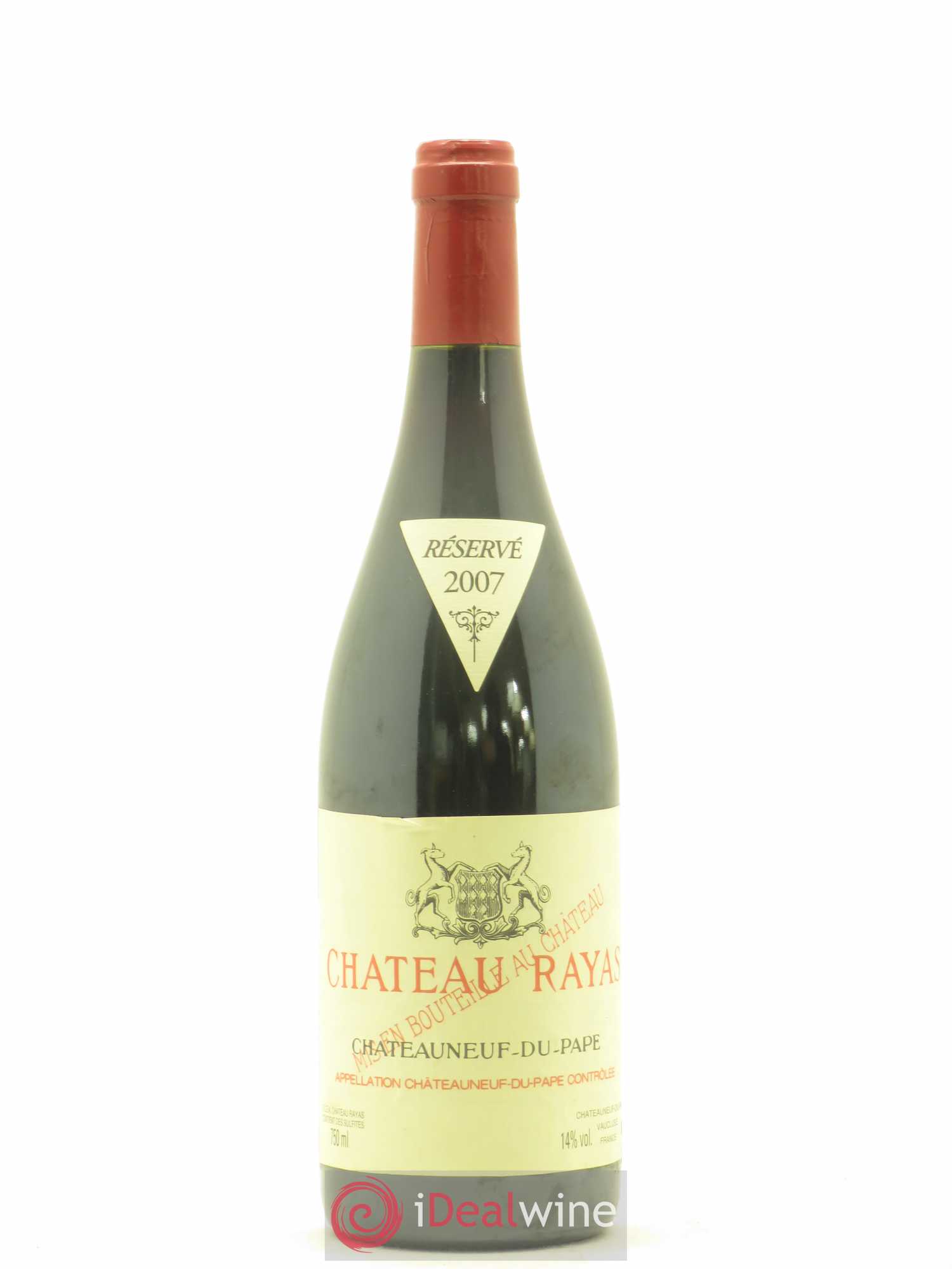 Châteauneuf-du-Pape Château Rayas Emmanuel Reynaud 2007 - Lot de 1 bouteille - 0