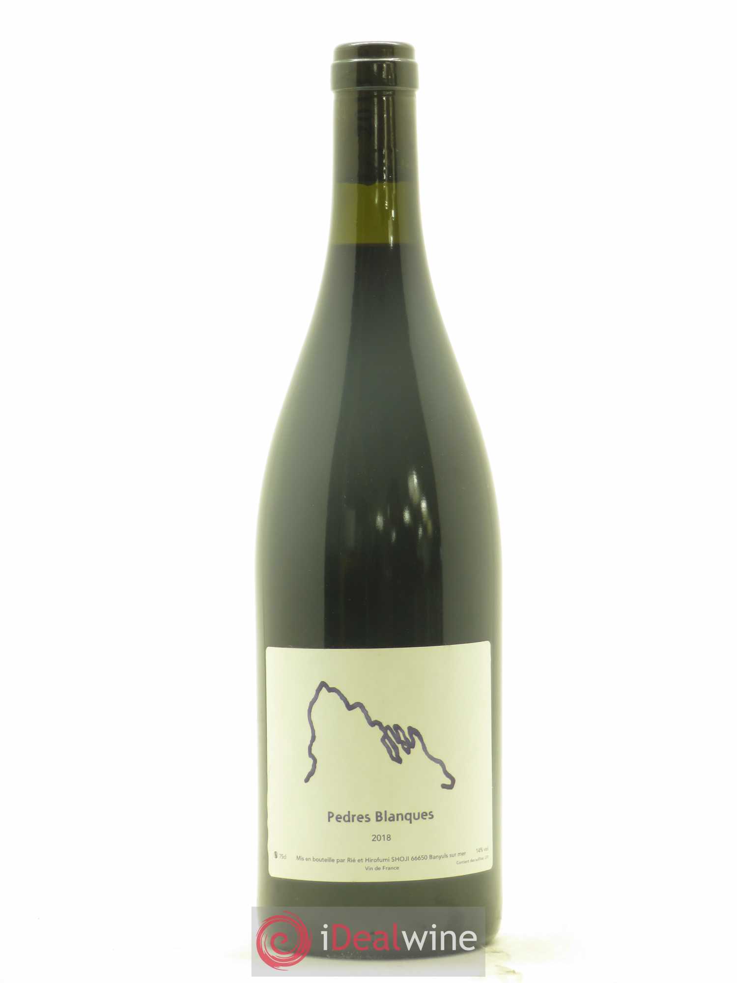 Vin de France Pedres Blanques Rié et Hirofumi Shoji 2018 - Lot de 1 bouteille - 0