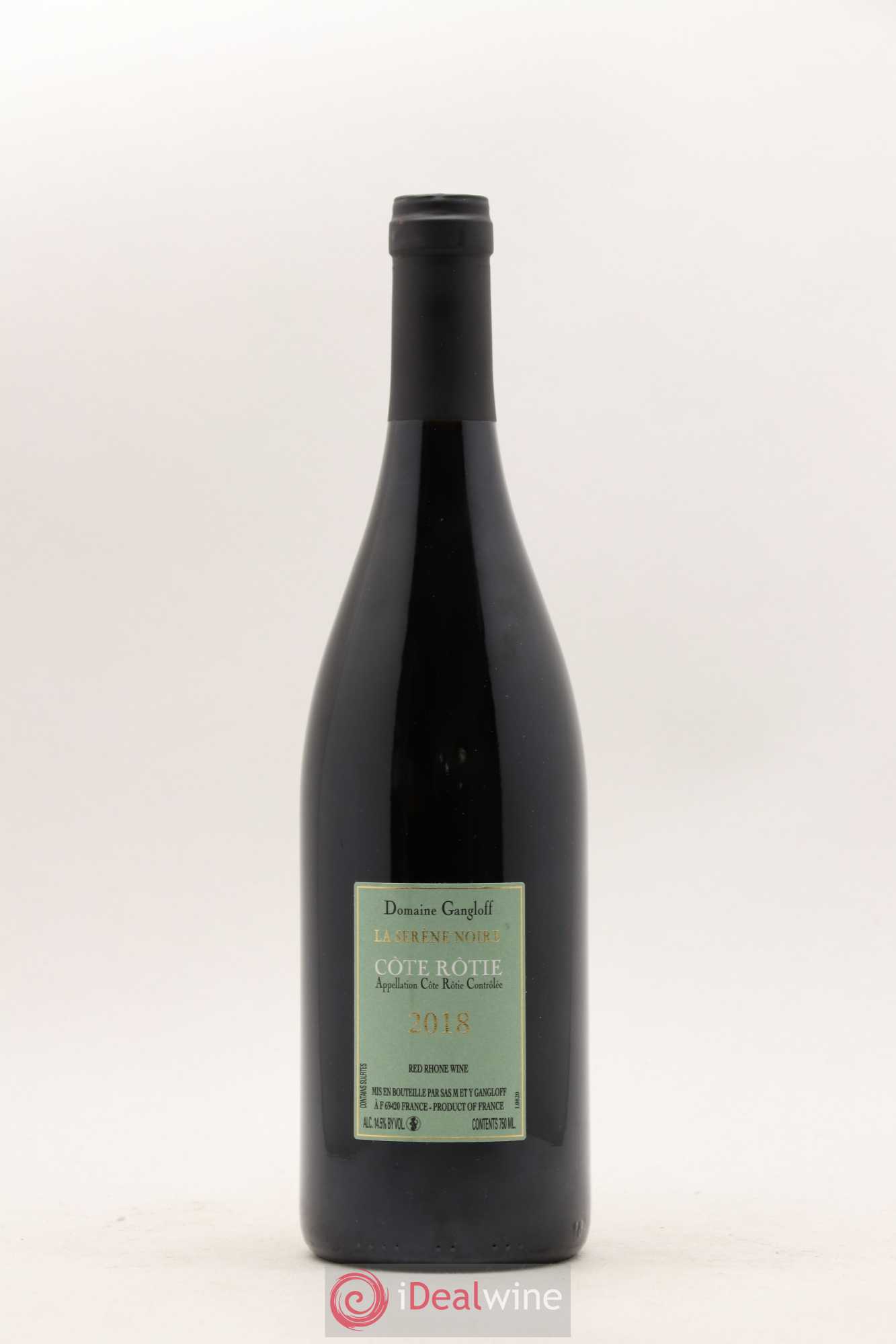 Côte-Rôtie La Sereine Noire Gangloff (Domaine) 2018 - Lot de 1 bouteille - 1