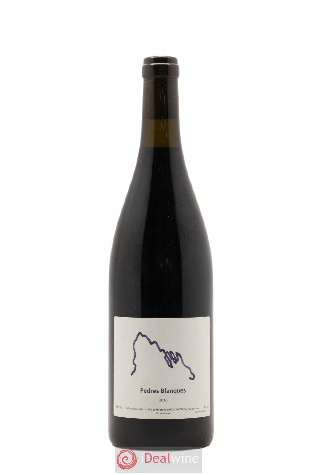 Vin de France Pedres Blanques Rié et Hirofumi Shoji 2018 - Lot de 1 bouteille - 0
