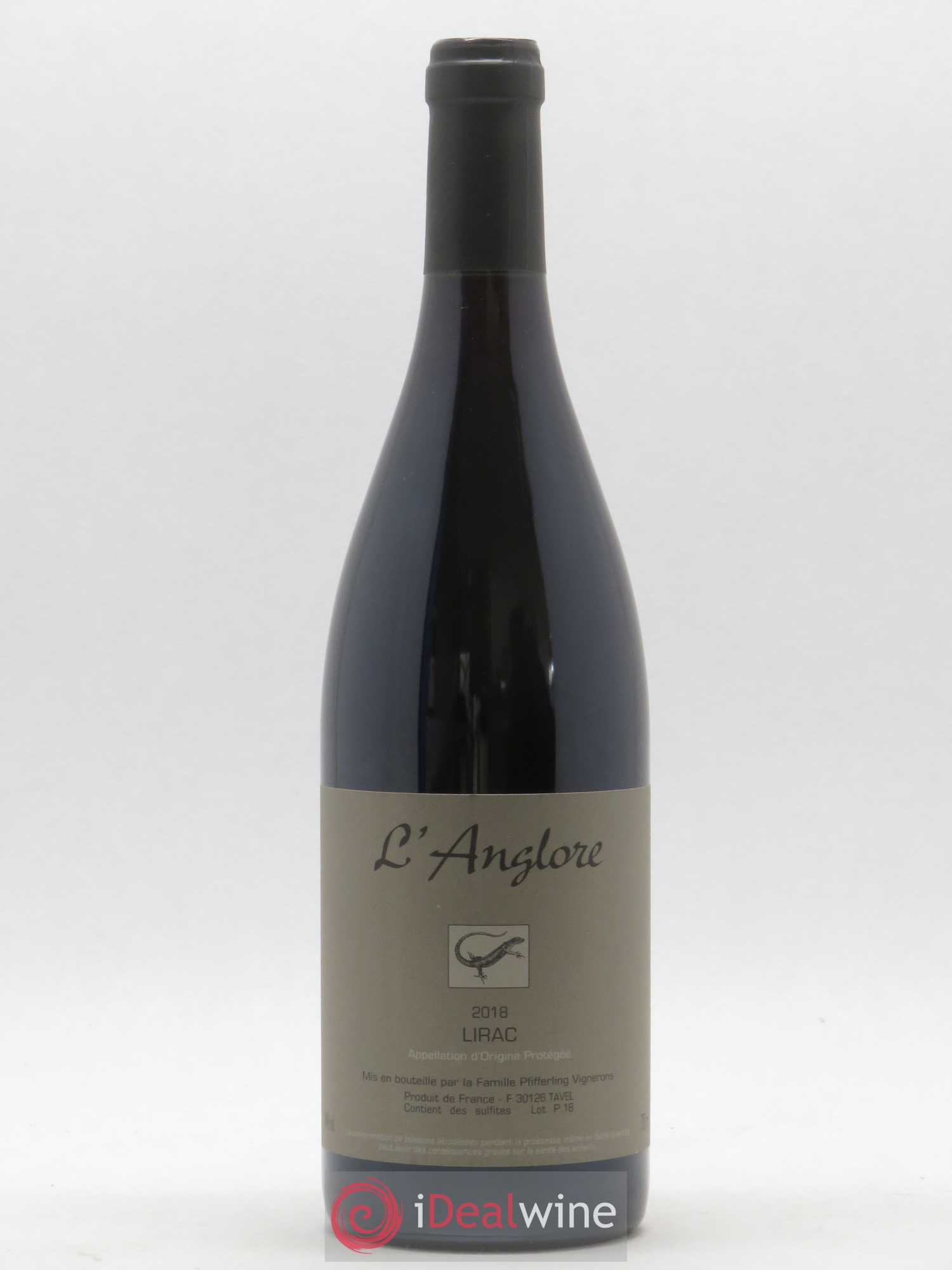 Lirac L'Anglore 2018 - Posten von 1 Flasche - 0