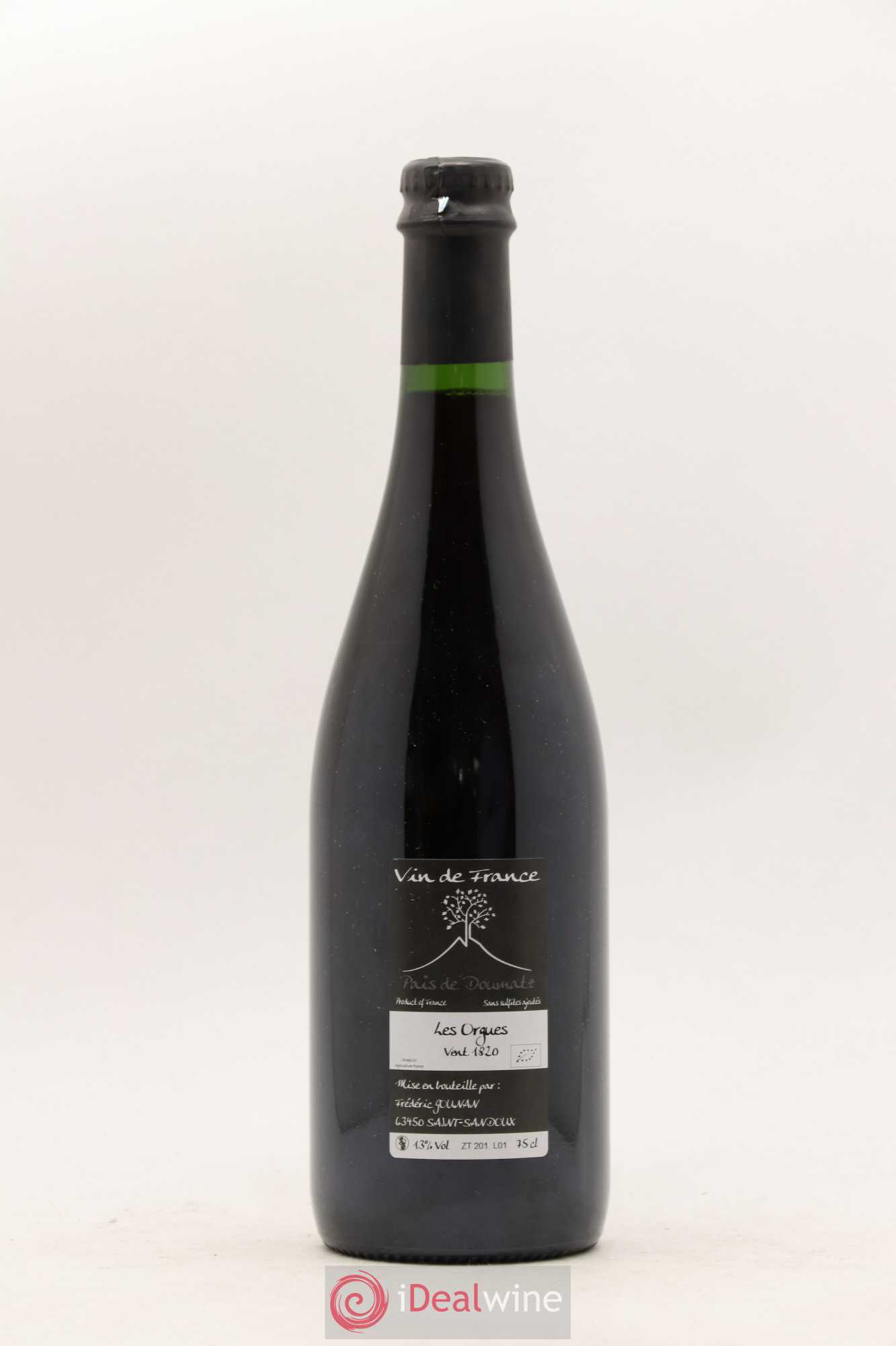 Vin de France Les Orgues Vignoble de l'Arbre Blanc 2018 - Lot de 1 bouteille - 1