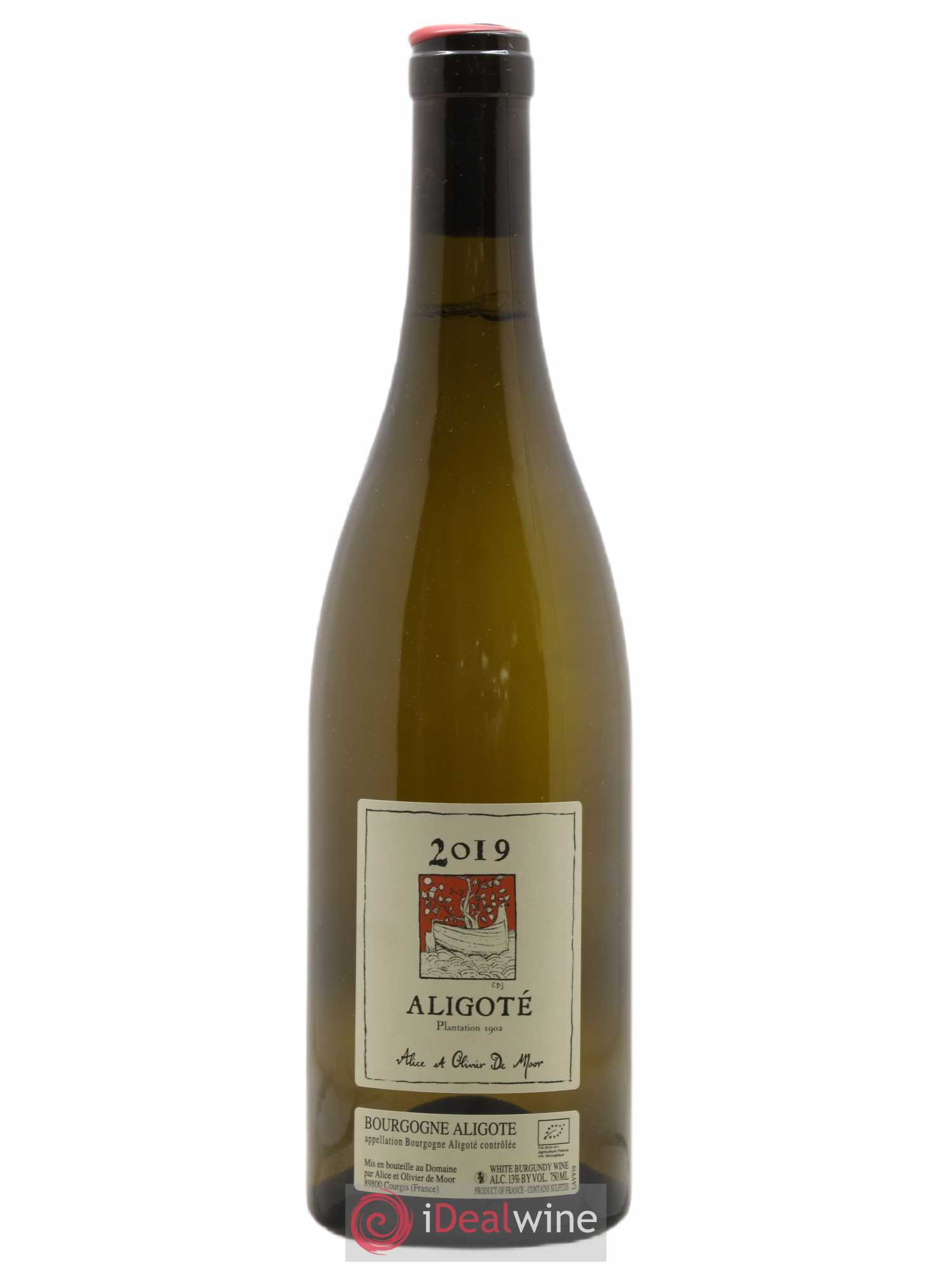 Bourgogne Aligoté Alice et Olivier De Moor 2019 - Lot de 1 bouteille - 0