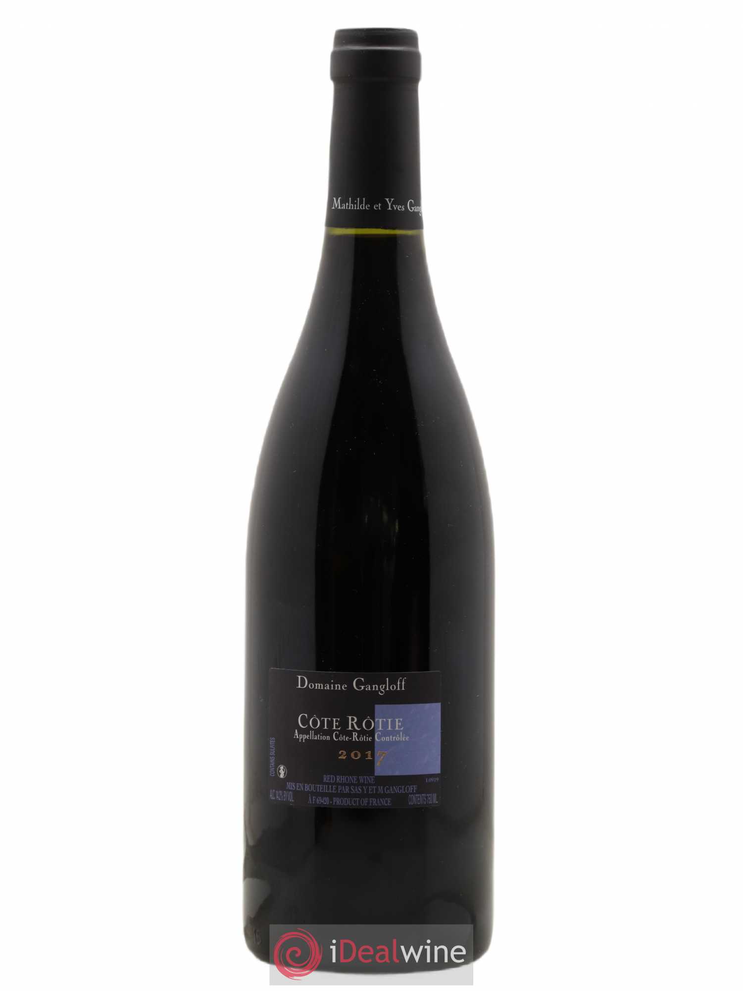 Côte-Rôtie La Barbarine Gangloff (Domaine) 2017 - Lot de 1 bouteille - 1