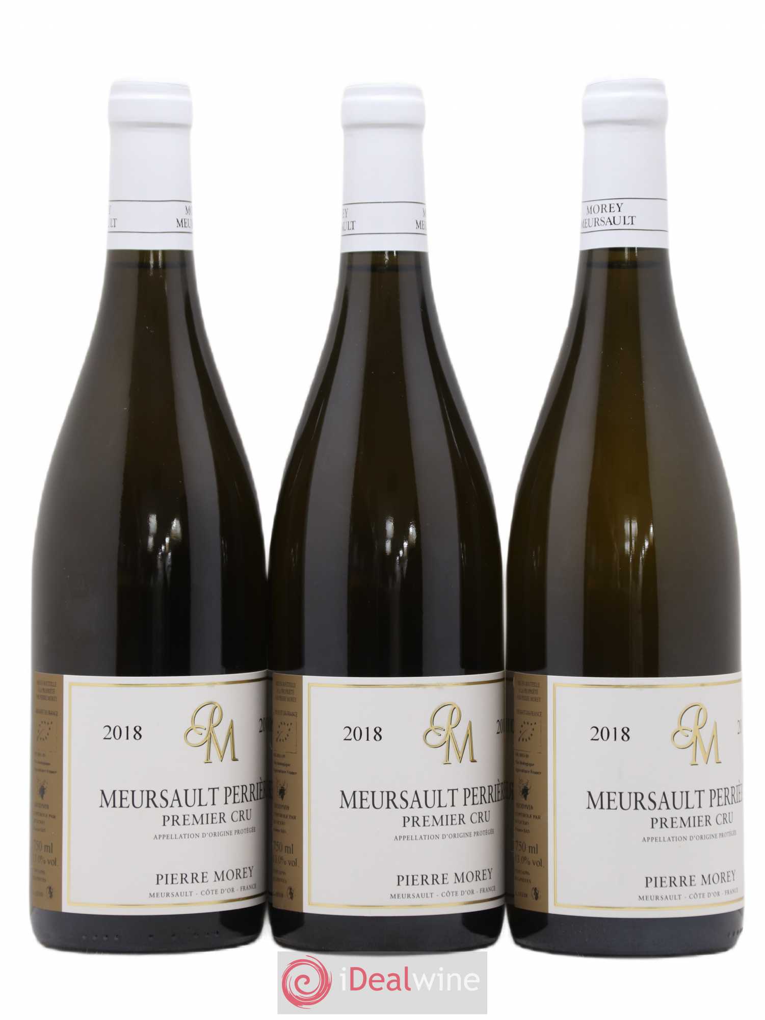 Meursault 1er Cru Perrières Pierre Morey (Domaine) 2018 - Lot de 3 bouteilles - 1