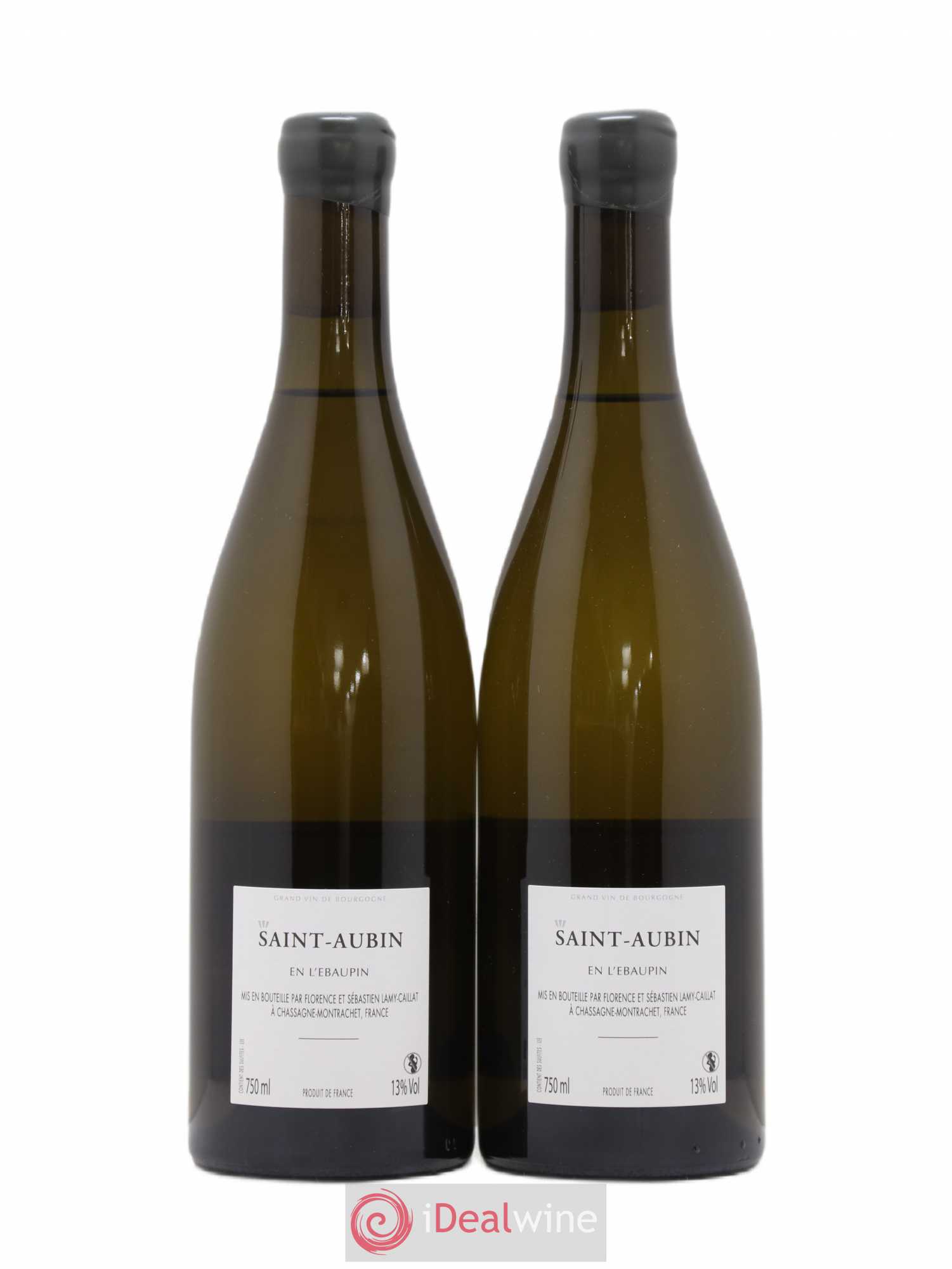 Saint-Aubin En l'Ebaupin Lamy-Caillat (Domaine) 2018 - Lot de 2 bouteilles - 1