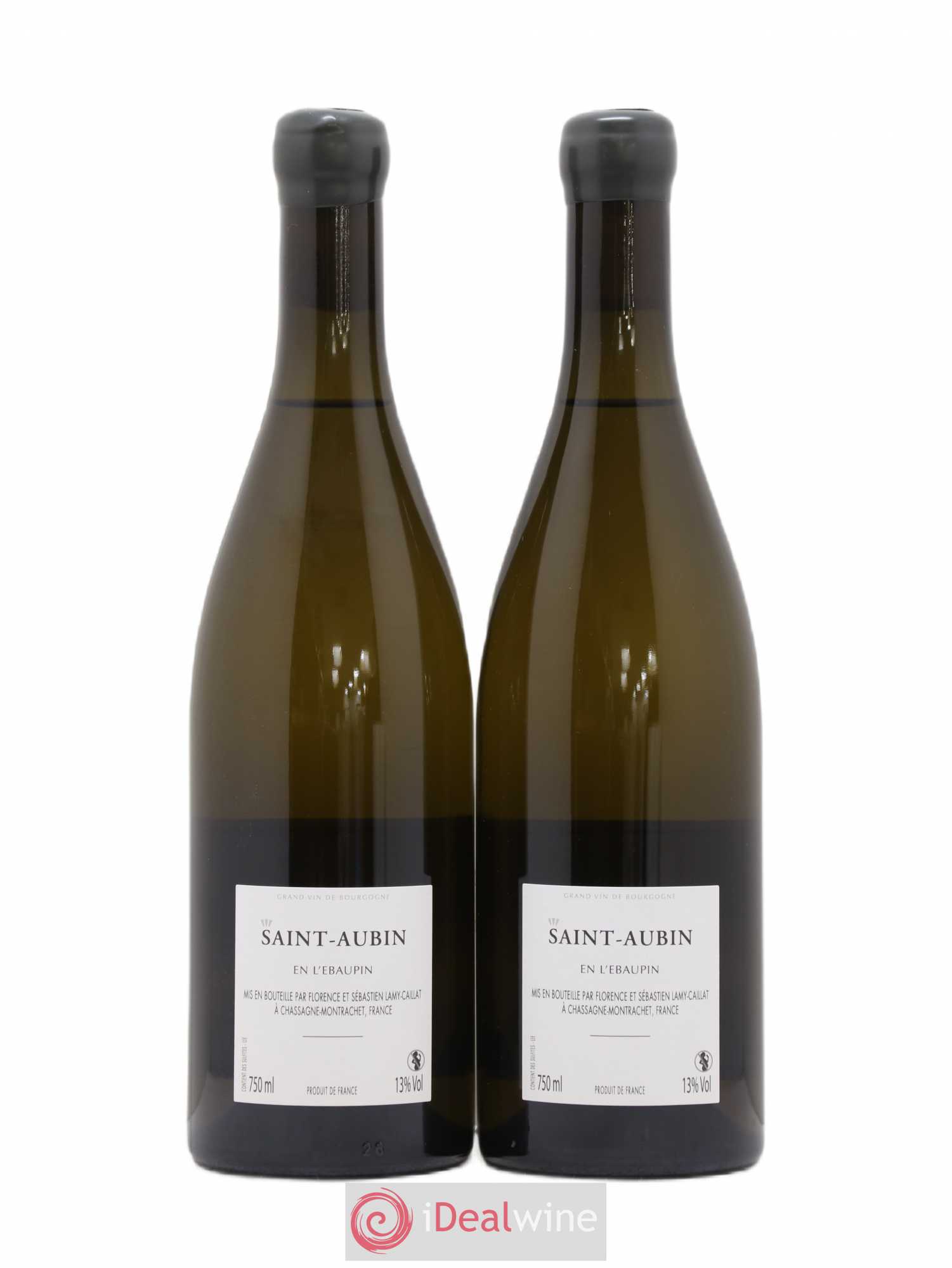 Saint-Aubin En l'Ebaupin Lamy-Caillat (Domaine) 2018 - Lot de 2 bouteilles - 1