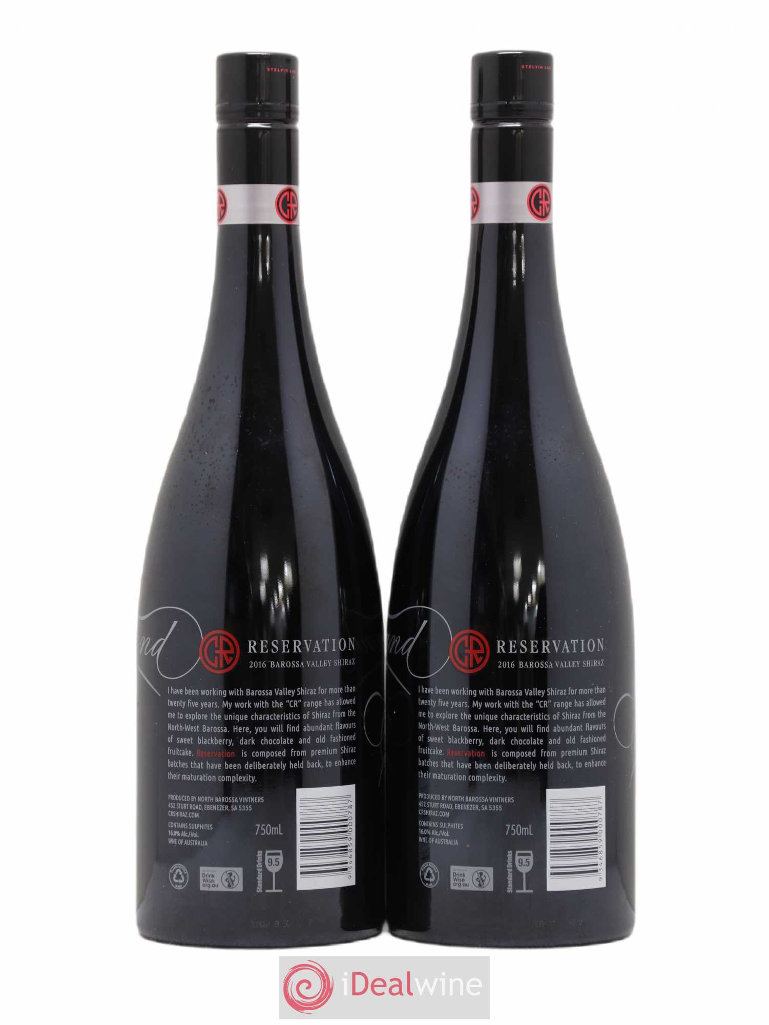 Australie Barossa Valley Domaine Chris Ringland Reservation 2016 - Posten von 2 Flaschen - 1