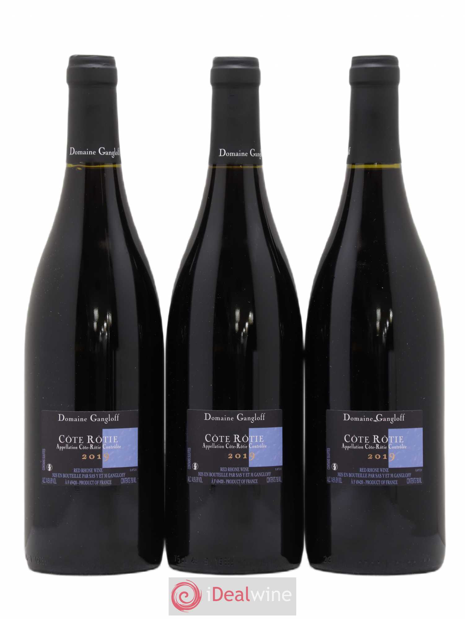 Côte-Rôtie La Barbarine Gangloff (Domaine) 2019 - Lot de 3 bouteilles - 1