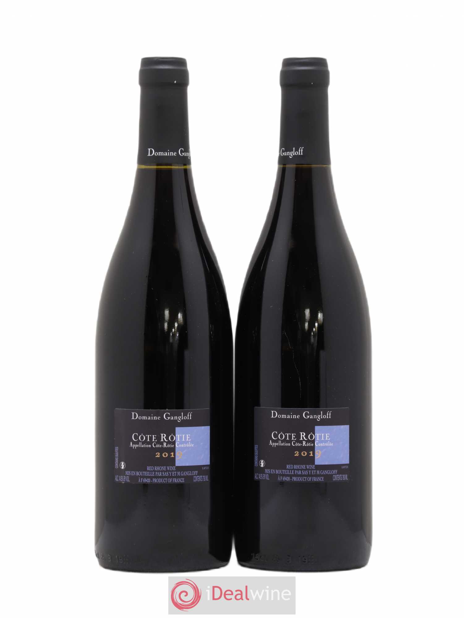 Côte-Rôtie La Barbarine Gangloff (Domaine) 2019 - Lot de 2 bouteilles - 1