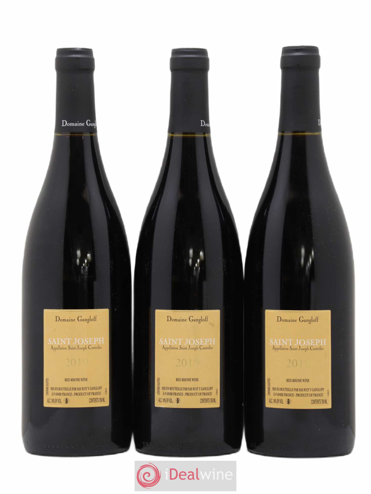 Saint-Joseph Gangloff (Domaine) 2019 - Lot de 3 bouteilles - 1
