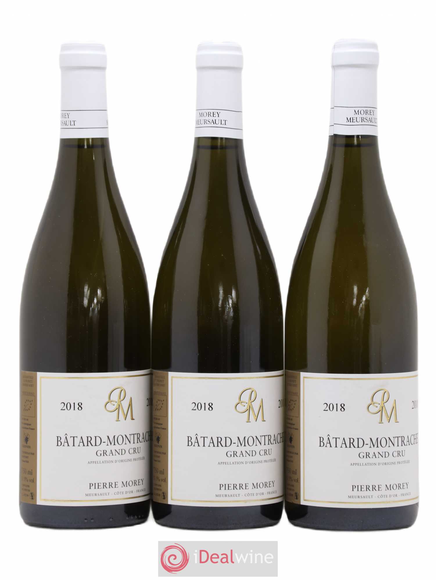 Bâtard-Montrachet Grand Cru Pierre Morey (Domaine) 2018 - Lot de 3 bouteilles - 1