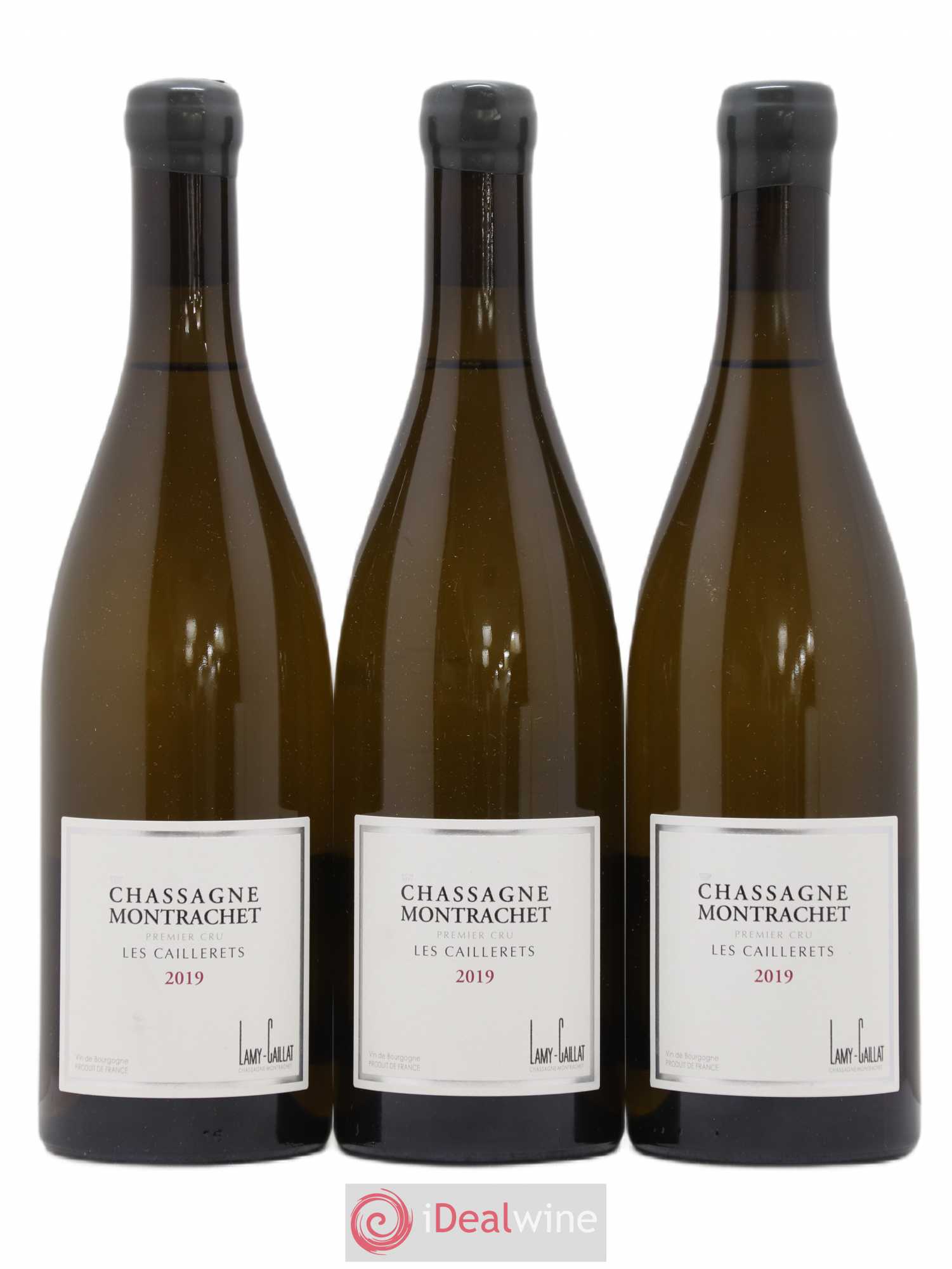 Chassagne-Montrachet 1er Cru Les Caillerets Lamy-Caillat (Domaine) 2019 - Lot de 3 bouteilles - 0