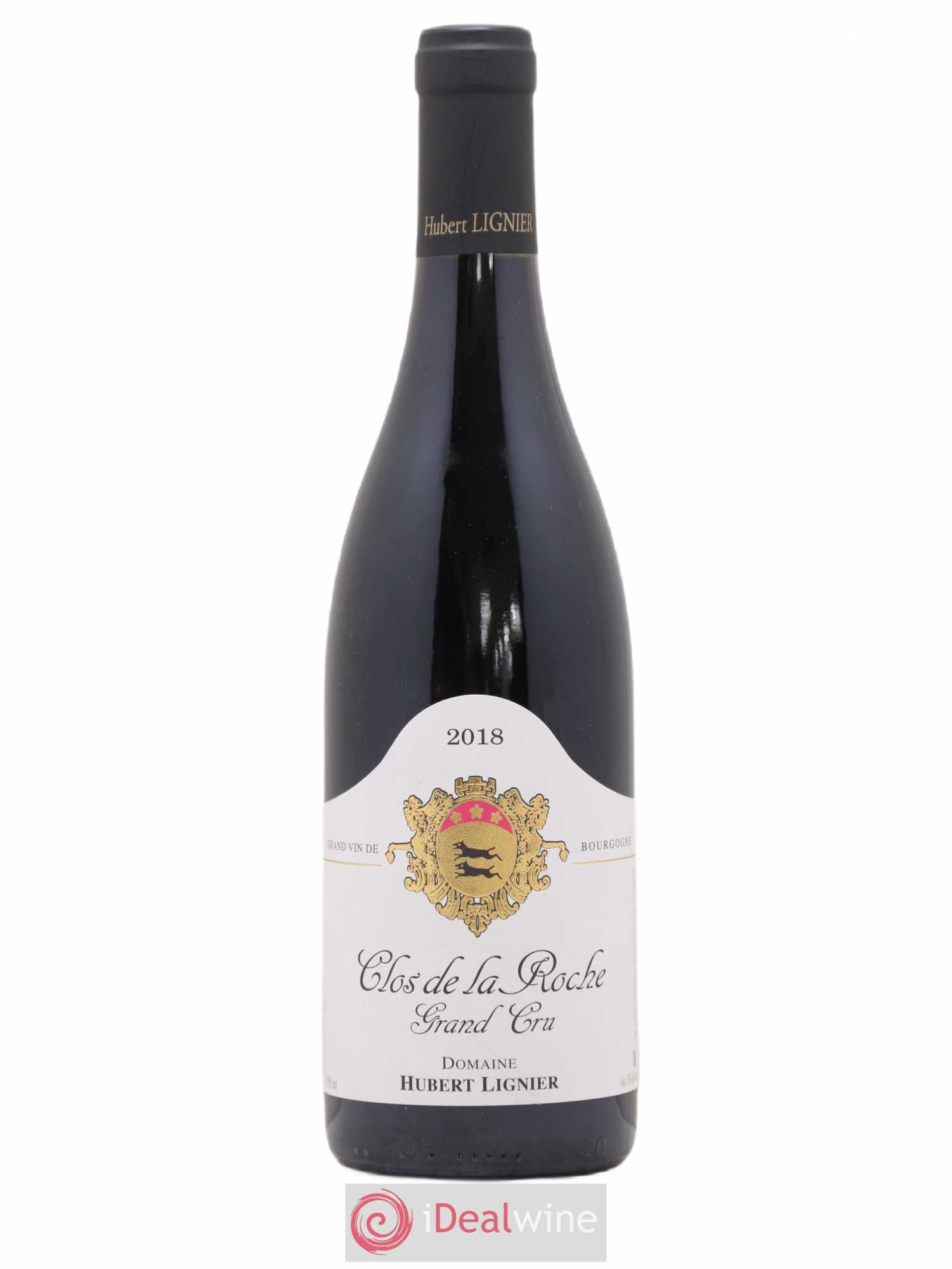 Clos de la Roche Grand Cru Hubert Lignier (Domaine) 2018 - Lot de 1 bouteille - 0