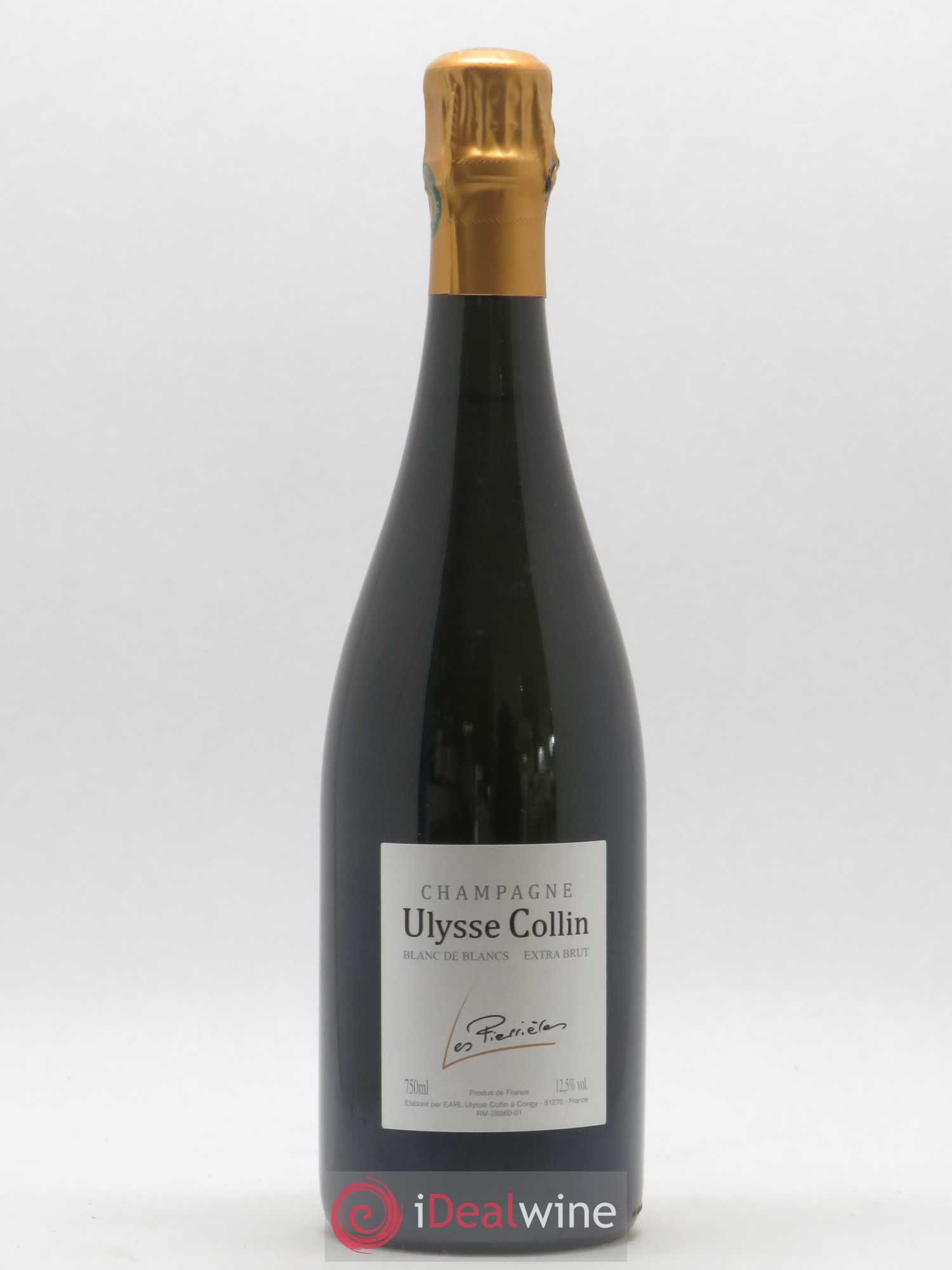 Les Pierrières Blancs de Blancs Extra-Brut Ulysse Collin - Lot de 1 bouteille - 0