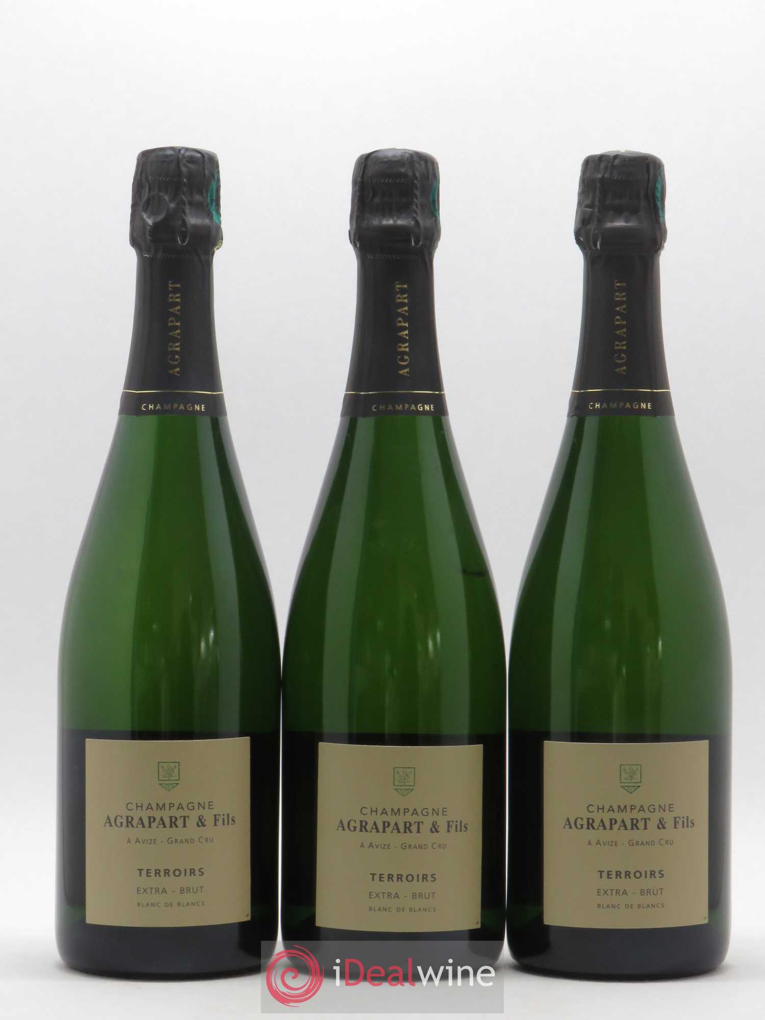 Terroirs Blanc de Blancs Extra-Brut Agrapart & Fils - Lot de 3 bouteilles - 0