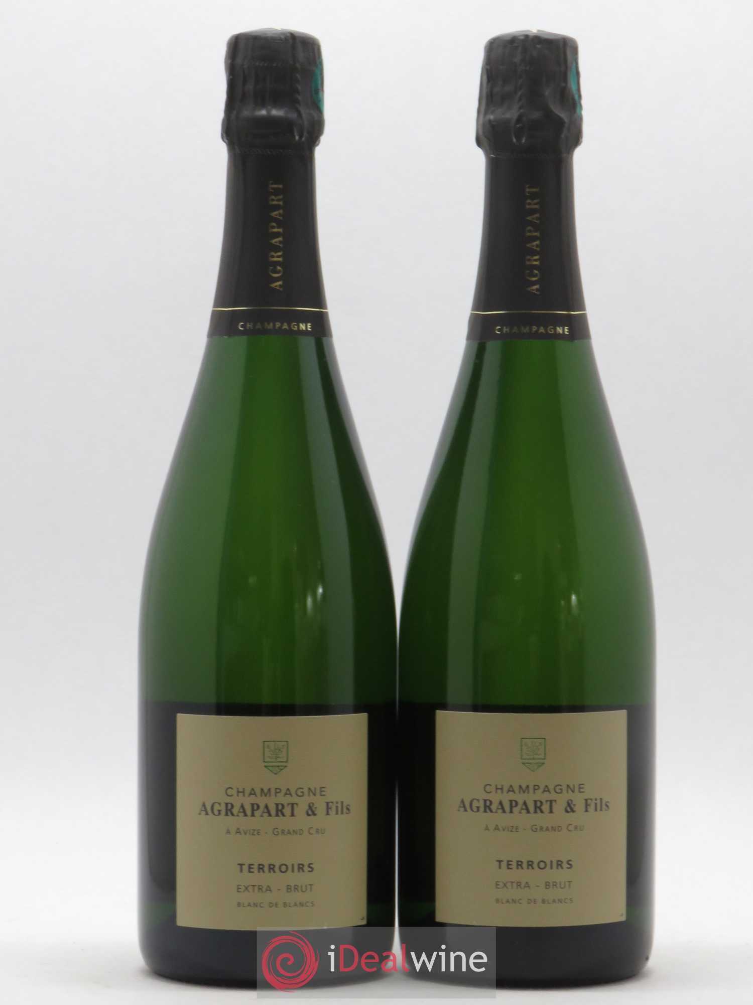 Terroirs Blanc de Blancs Extra-Brut Agrapart & Fils - Lot de 2 bouteilles - 0