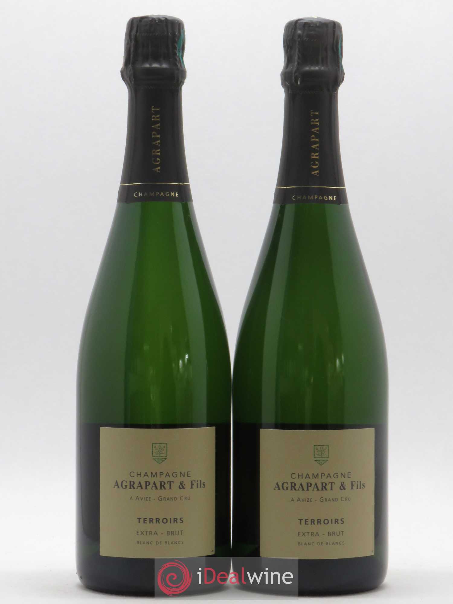 Terroirs Blanc de Blancs Extra-Brut Agrapart & Fils - Lot de 2 bouteilles - 0