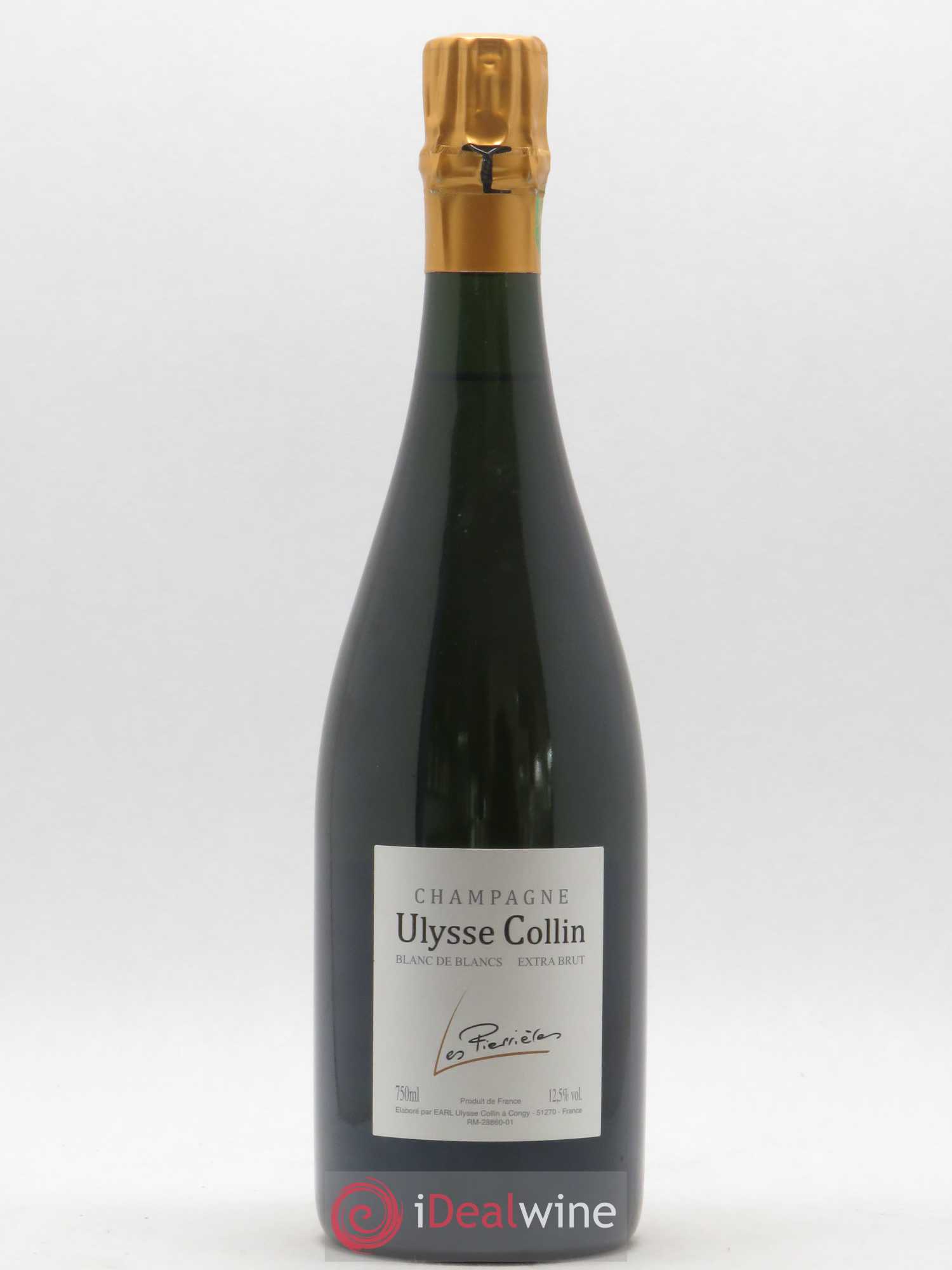 Les Pierrières Blancs de Blancs Extra-Brut Ulysse Collin - Lot de 1 bouteille - 0