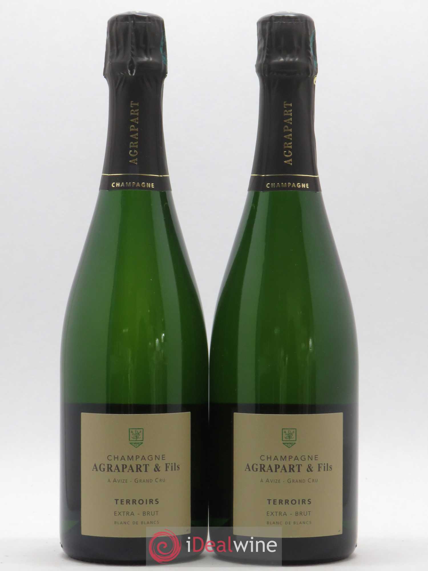 Terroirs Blanc de Blancs Extra-Brut Agrapart & Fils - Lot de 2 bouteilles - 0
