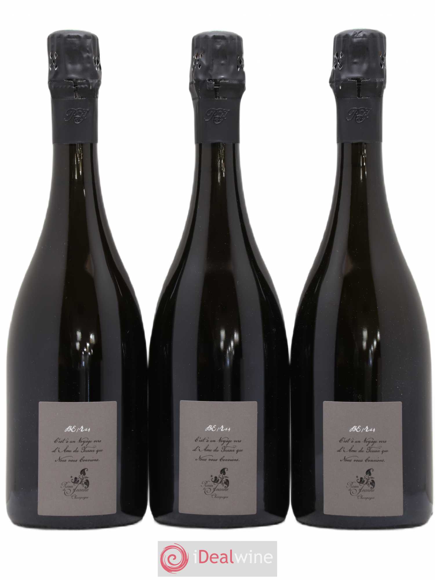 Roses de Jeanne Côte de Béchalin Blanc de Noirs Cédric Bouchard 2014 - Lot de 3 bouteilles - 0
