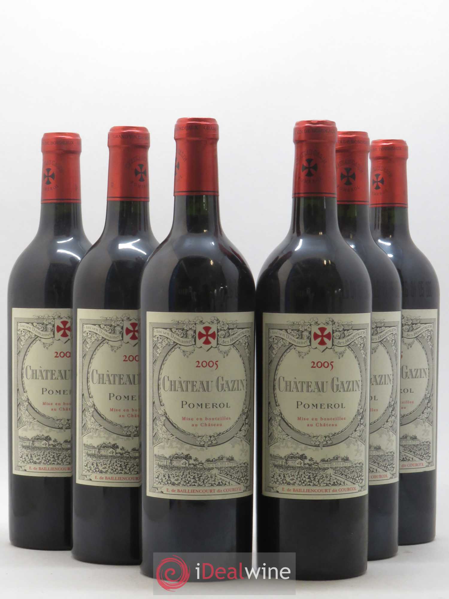 Château Gazin 2005 - Lot de 6 bouteilles - 0