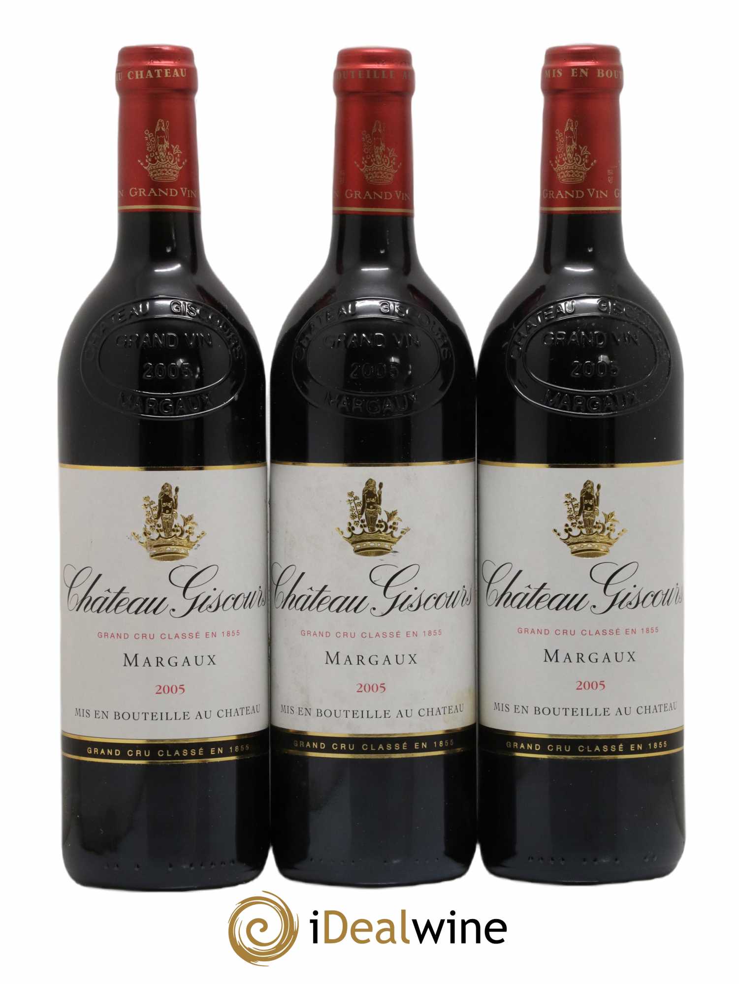 Château Giscours 3ème Grand Cru Classé 2005 - Lot de 3 bouteilles - 0