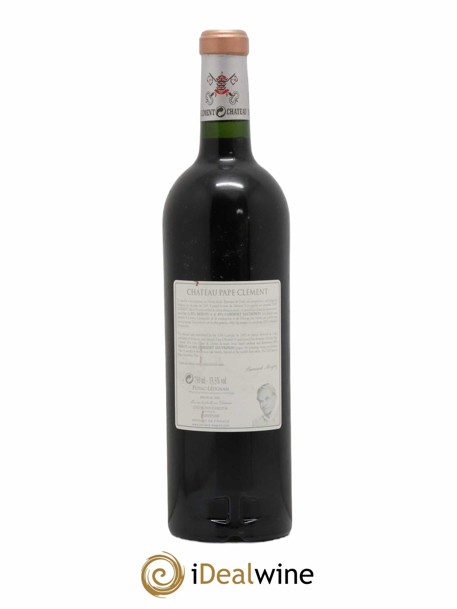Château Pape Clément Cru Classé de Graves 2005 - Lot de 1 bouteille - 1