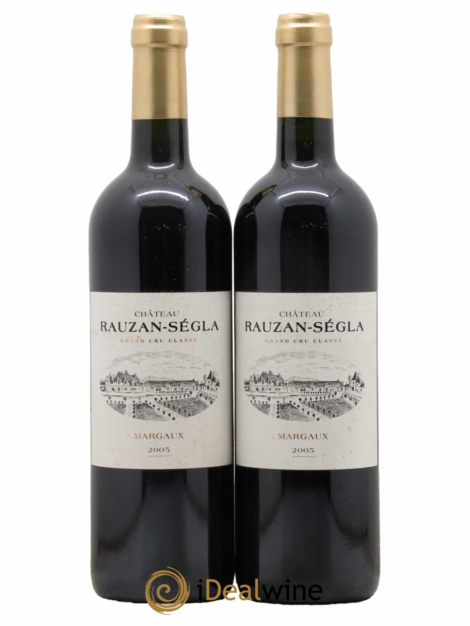 Château Rauzan Ségla Grand Cru Classé 2005 - Lot de 2 bouteilles - 0