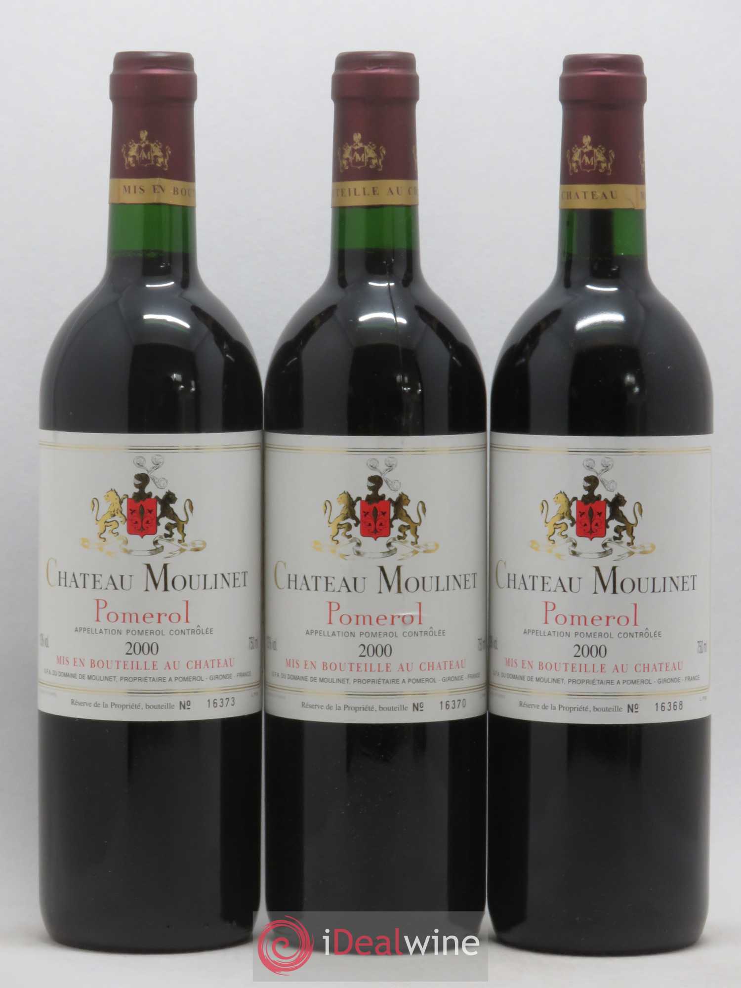 Château Moulinet 2000 - Lot de 6 bouteilles - 1