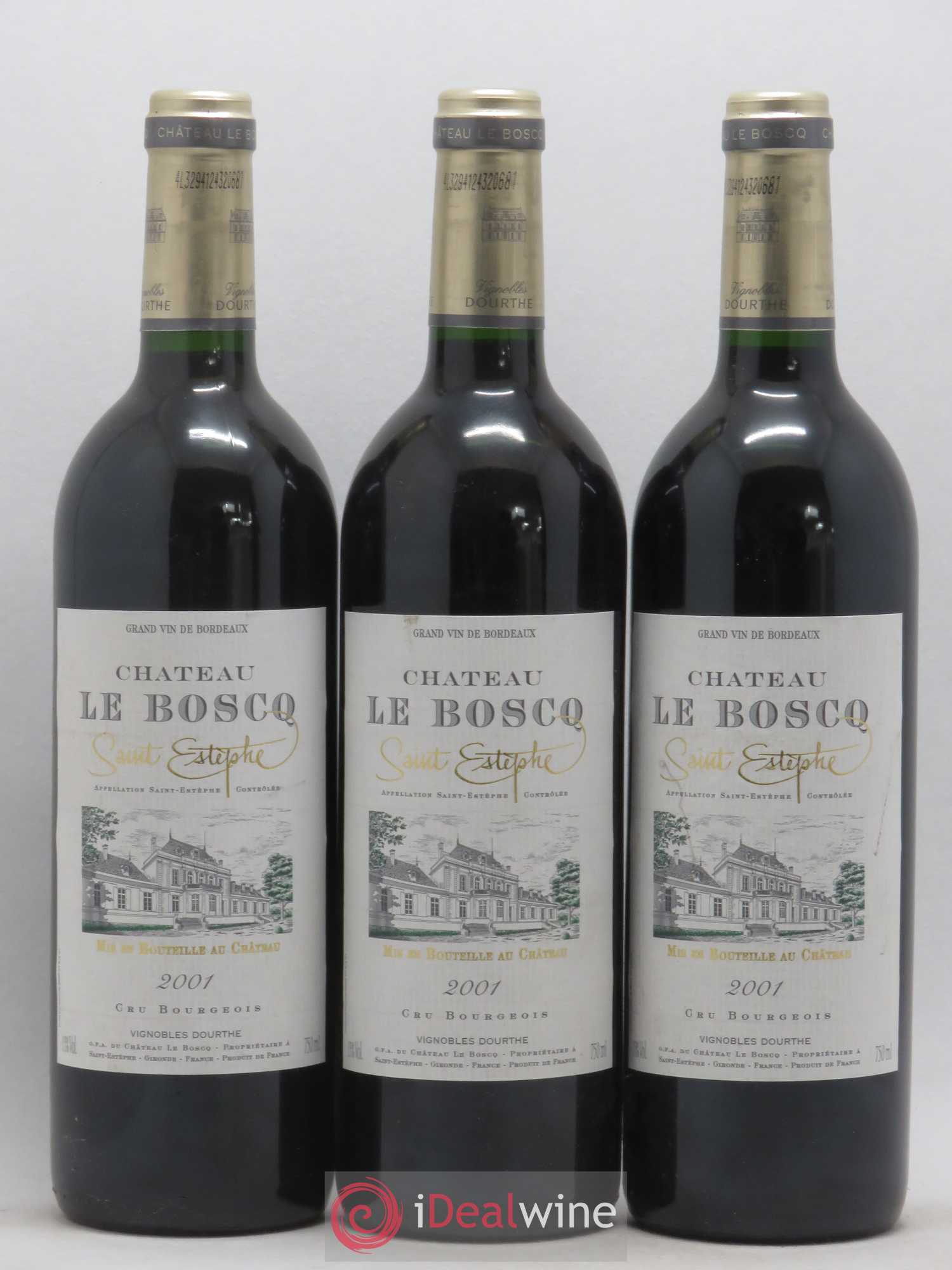 Château le Boscq Cru Bourgeois 2001 - Lot de 12 bouteilles - 3