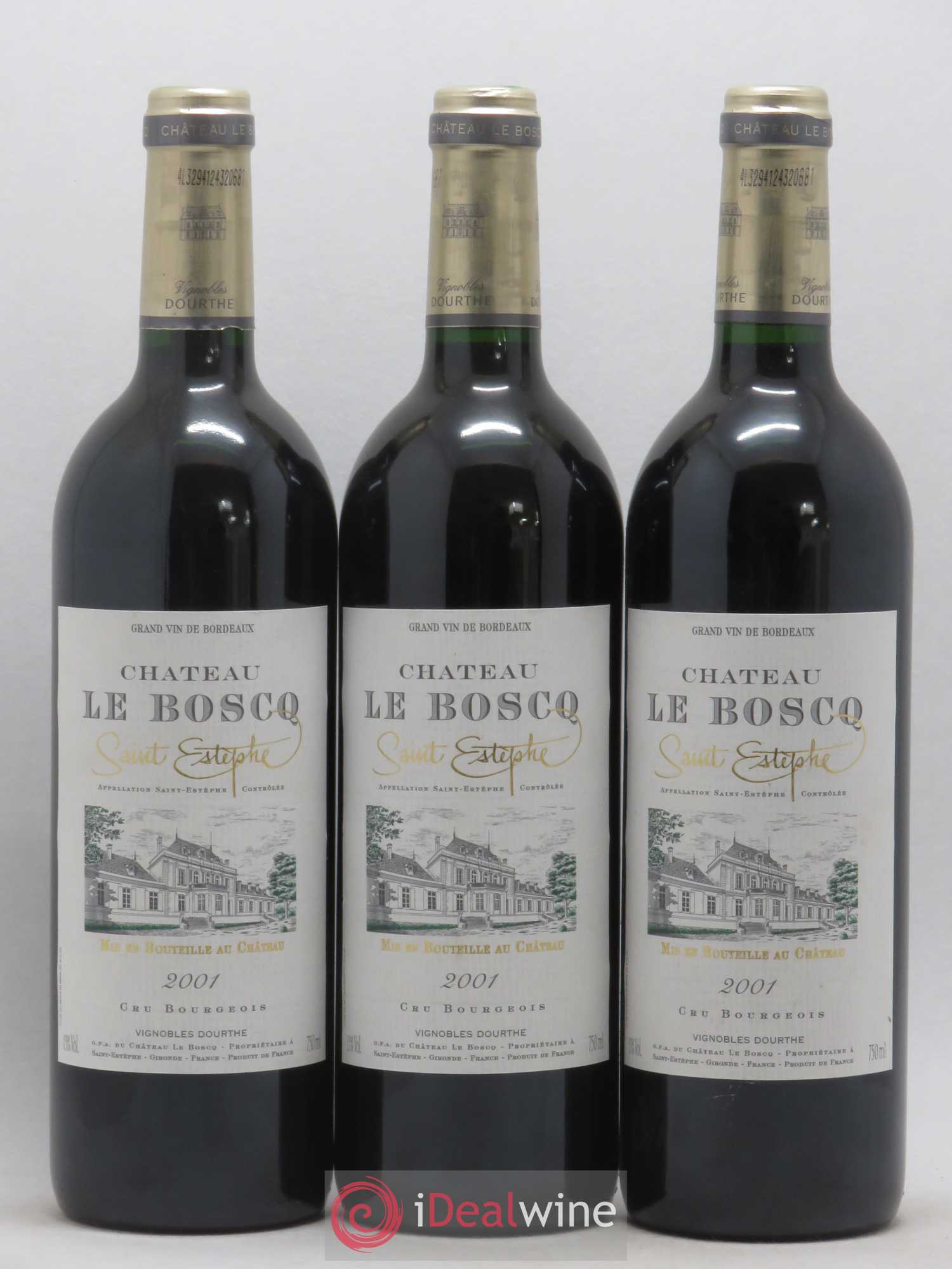 Château le Boscq Cru Bourgeois 2001 - Lot de 12 bouteilles - 4
