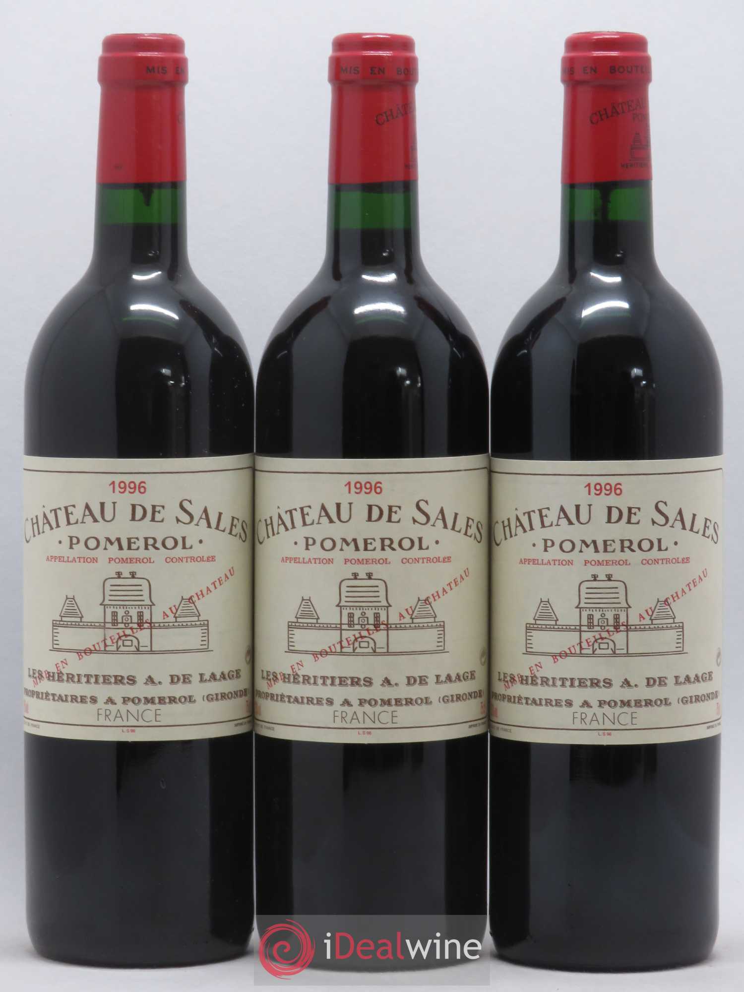 Château de Sales 1996 - Lot de 6 bouteilles - 2
