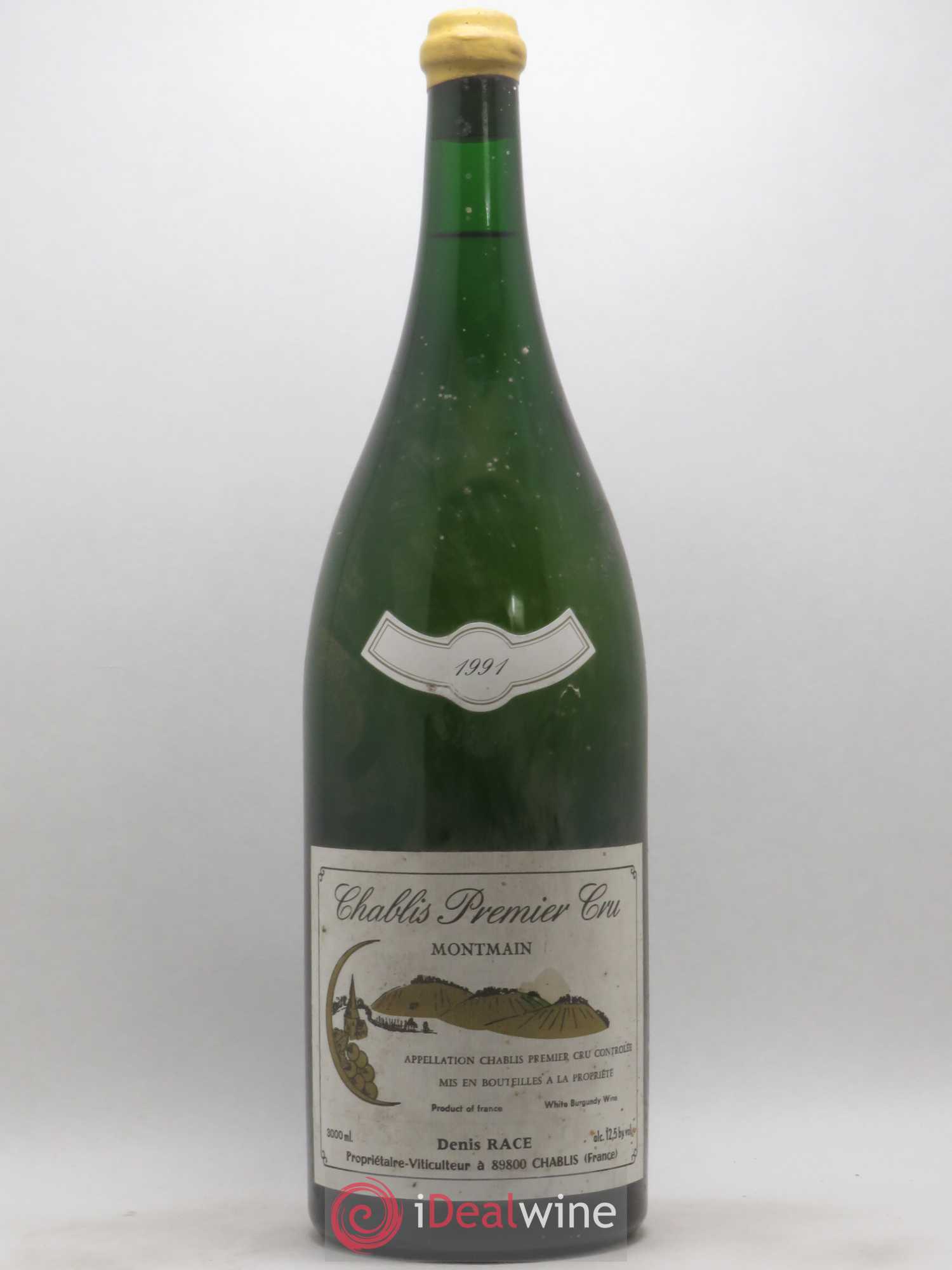 Chablis 1er Cru Montmain Denis Race 1991 - Lotto di 1 jéroboam - 0